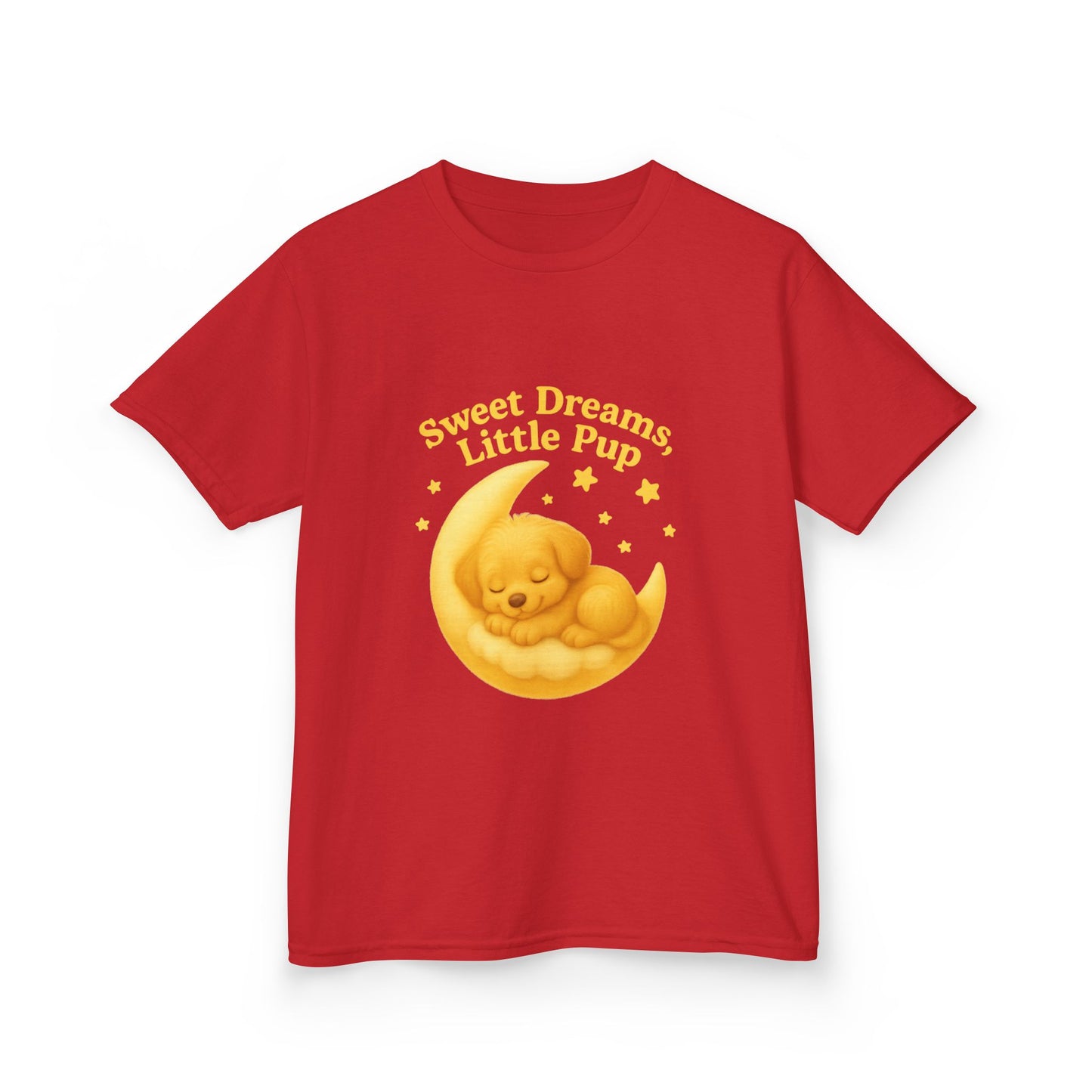 Sweet Dreams Little Pup Kids Tee, Cute Dog T-Shirt, Puppy Lover Gift, Kids Sleepwear, Animal Lover Apparel, Adorable Childrens Shirt