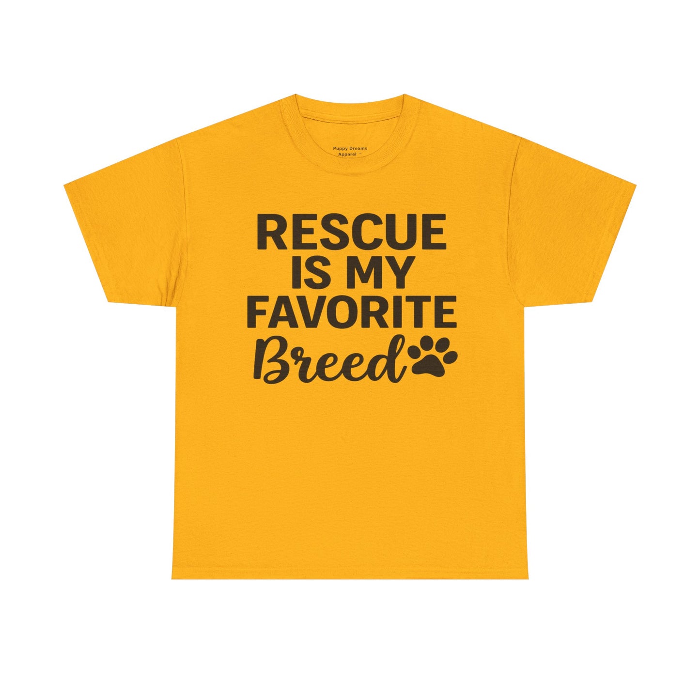 Rescue Dog Appreciation Tee, Unisex Heavy Cotton Shirt, Animal Lover Gift, Pet Adoption Shirt, Dog Rescue Awareness T-Shirt