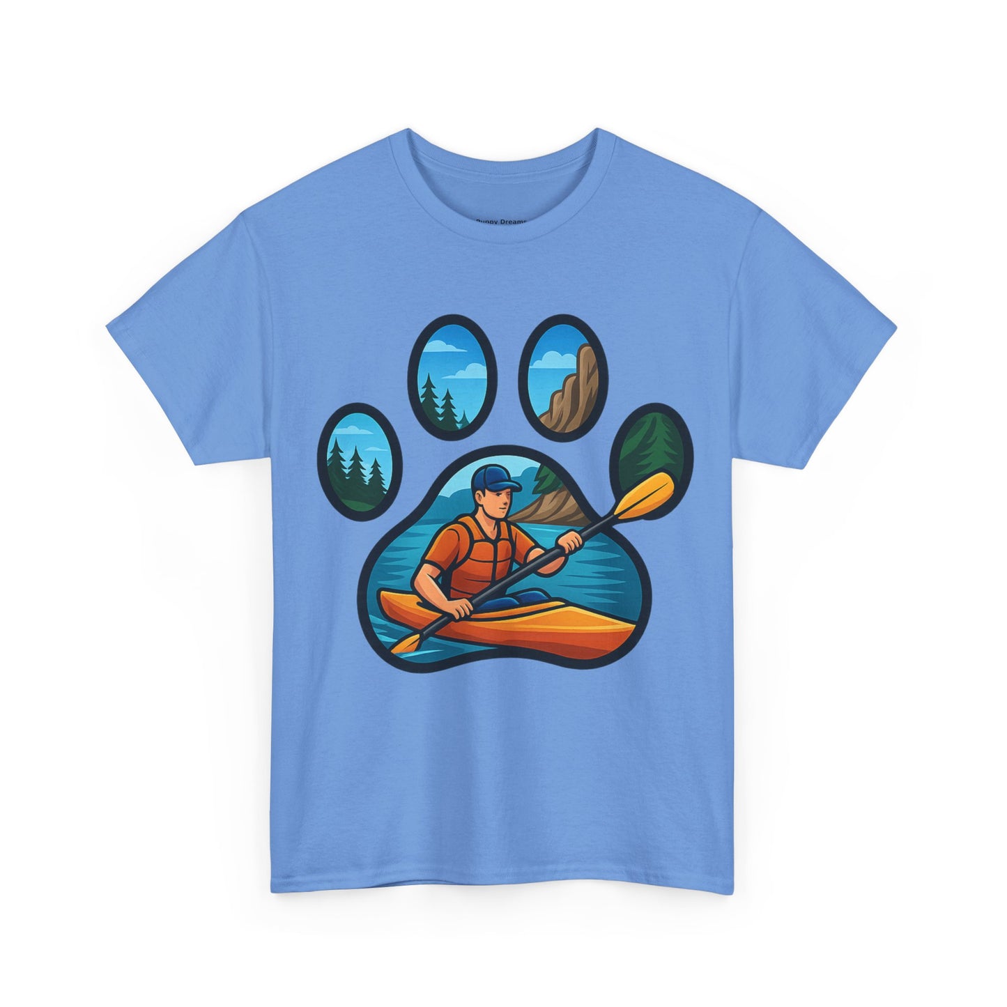Adventure Kayaking Graphic Tee for Outdoor Lovers, Unisex Cotton Shirt, Nature Lovers Gift, Camping Apparel, Wildlife Design T-Shirt