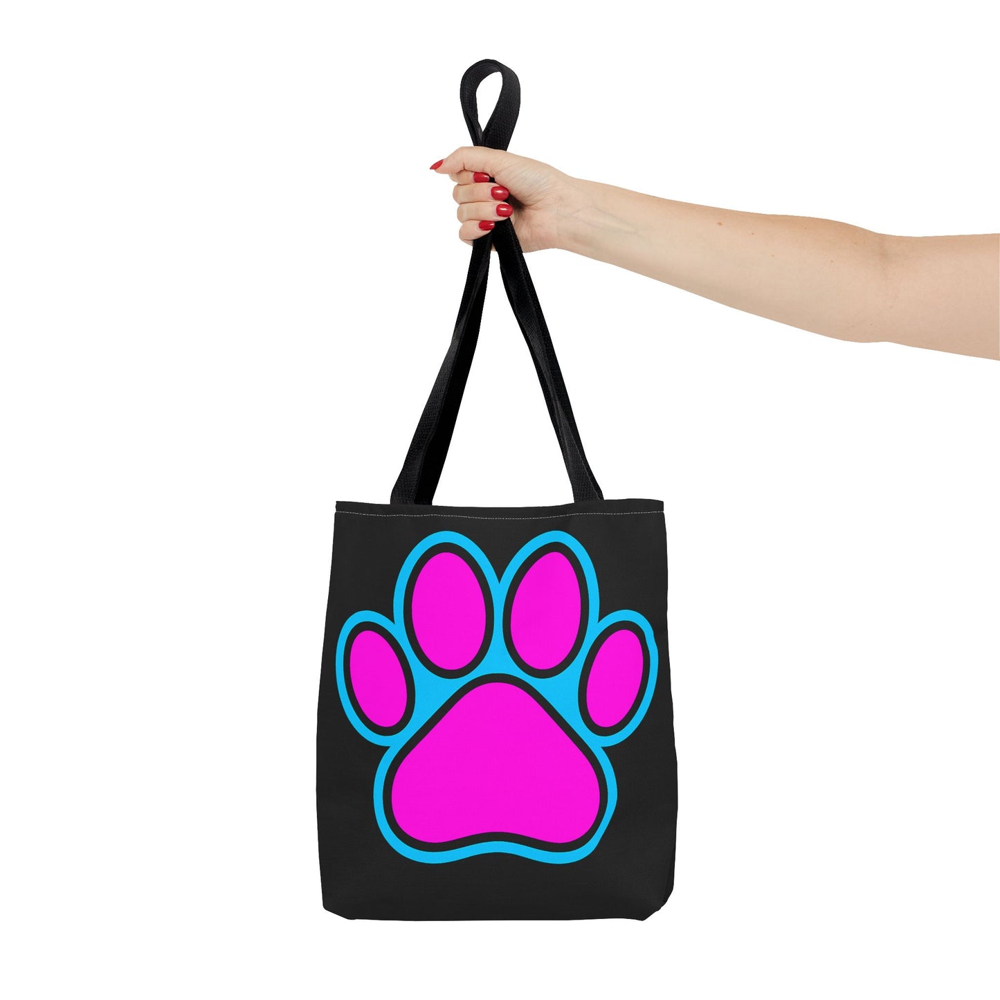 Stylish Pet Lover Tote Bag, Cute Paw Print Design, Reusable Shopping Bag, Gift for Animal Lovers, Eco-Friendly Accessory