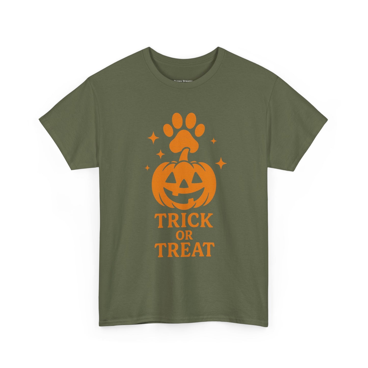 Halloween Pet Lovers Tee, Trick or Treat T-Shirt, Dog Costume Shirt, Fall Apparel, Cute Halloween Top, Gift for Animal Lovers