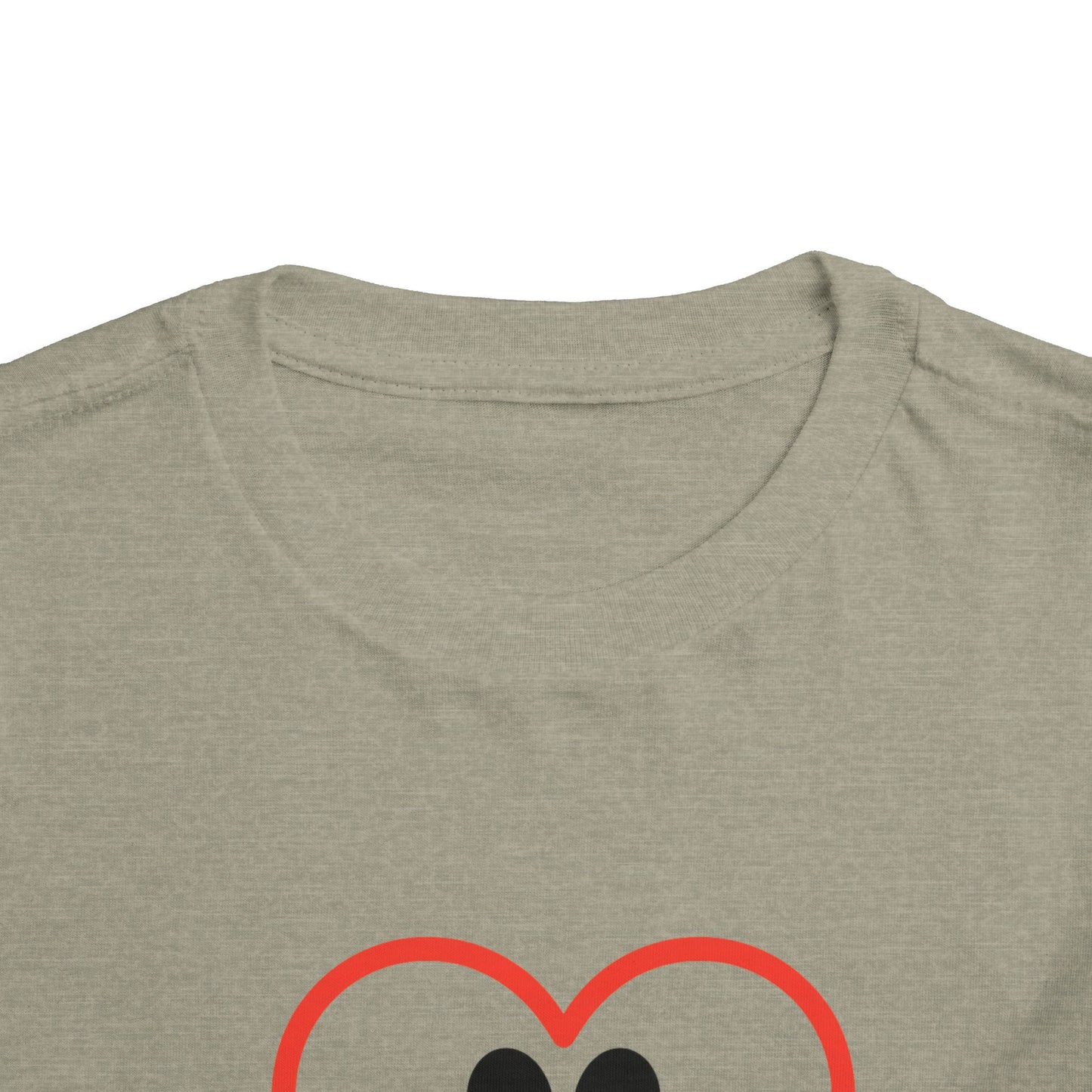 Rescue Love Repeat Toddler Tee, Kids Animal Lover Shirt, Adoption Support T-Shirt, Perfect Gift for Pet Lovers, Heart Paw Print Tee