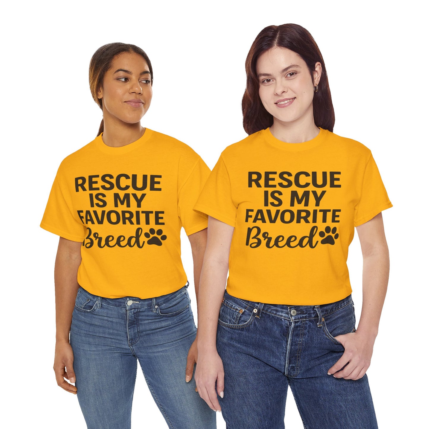 Rescue Dog Appreciation Tee, Unisex Heavy Cotton Shirt, Animal Lover Gift, Pet Adoption Shirt, Dog Rescue Awareness T-Shirt