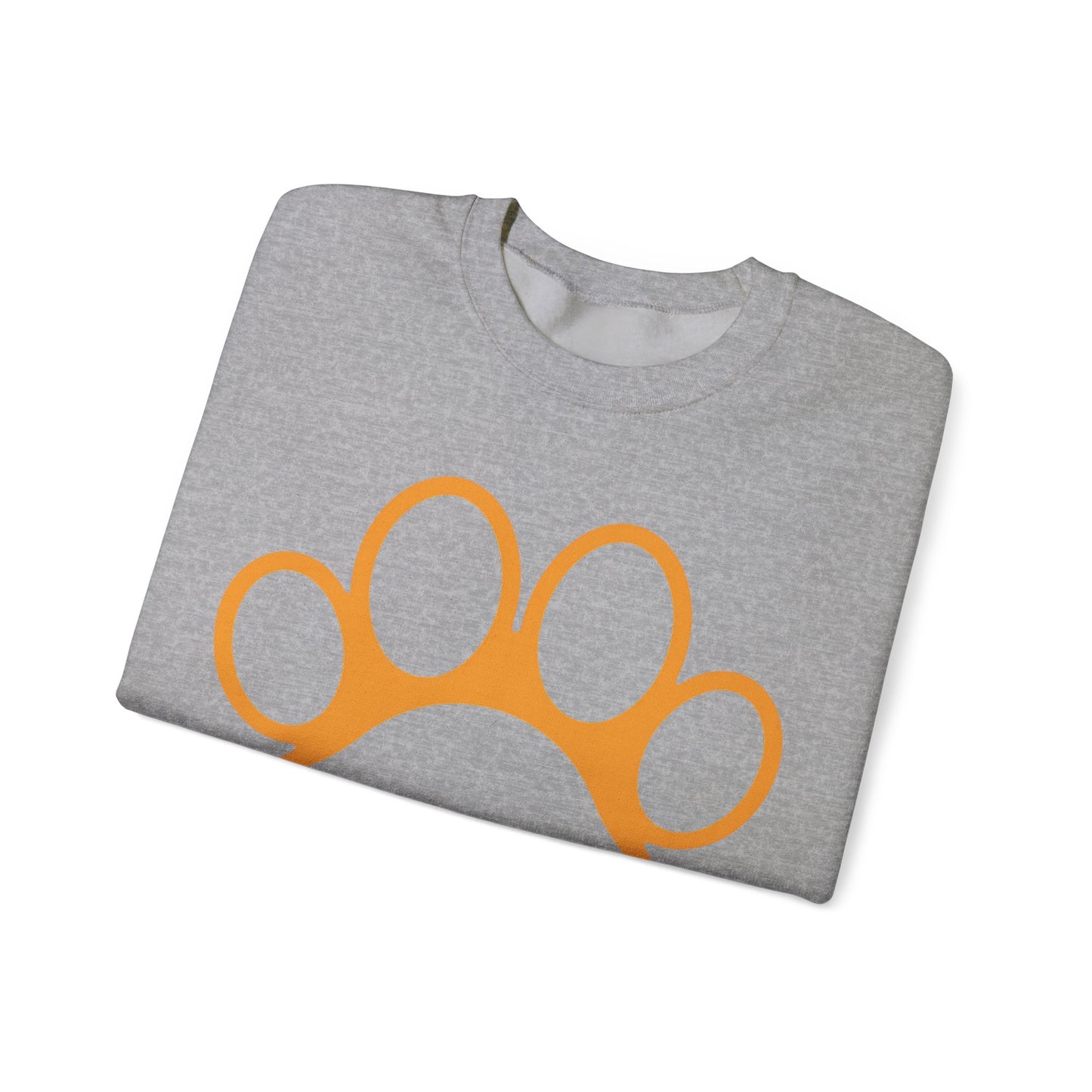 Paw Print Unisex Sweatshirt for Pet Lovers, Cozy Gift for Dog Moms, Birthday Gift, Animal Lover Apparel, Cute Pet Owner Crewneck