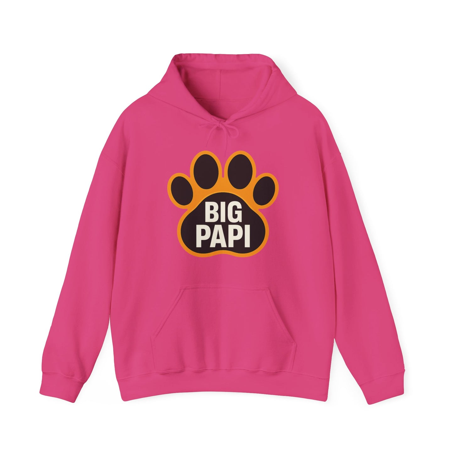 Big Papi Unisex Hoodie, Cute Pet Lover Gift, Cozy Sweatshirt for Dads, Animal Lover Apparel, Perfect for Father's Day