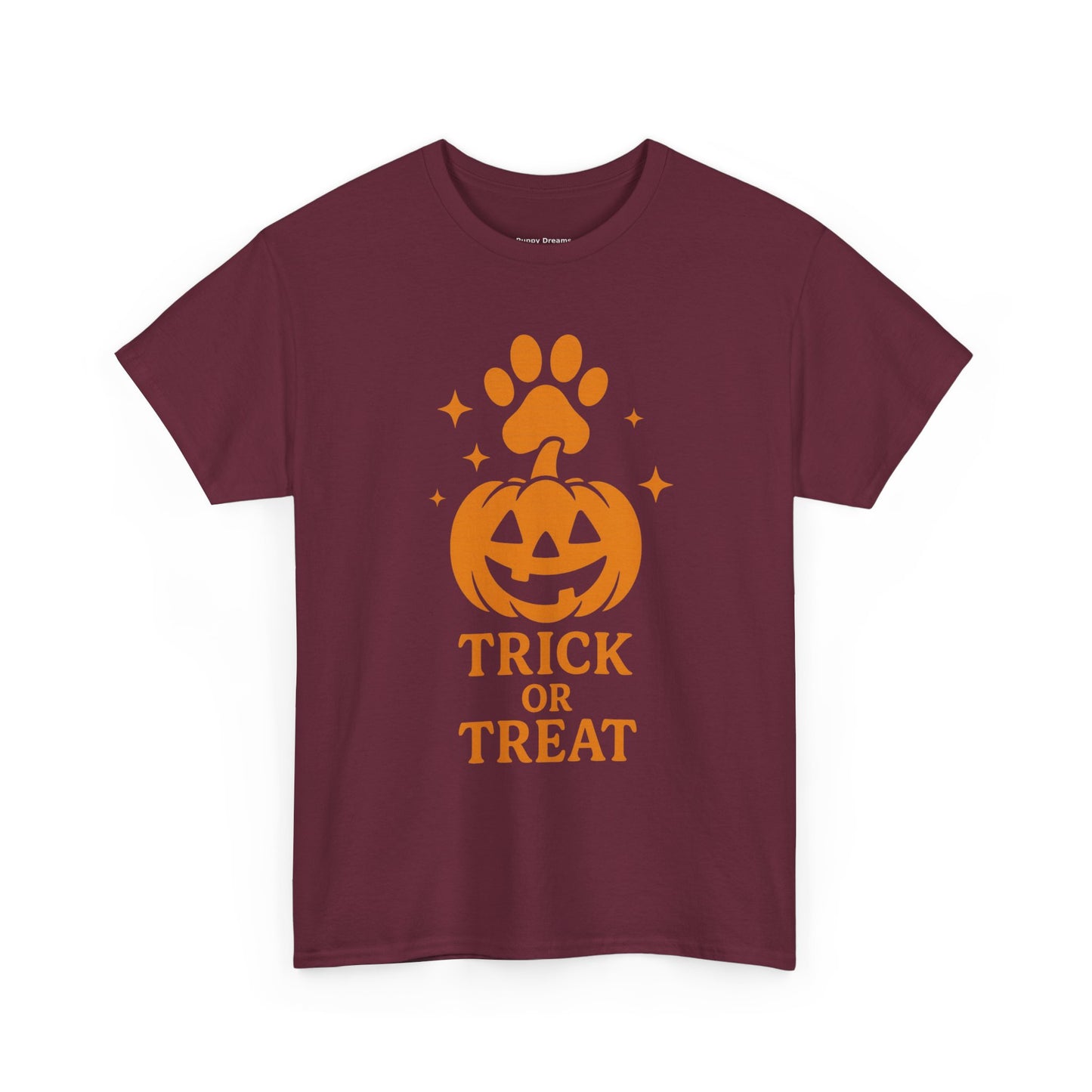 Halloween Pet Lovers Tee, Trick or Treat T-Shirt, Dog Costume Shirt, Fall Apparel, Cute Halloween Top, Gift for Animal Lovers