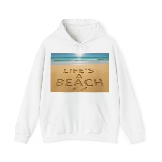 Beach Vibes Sweatshirt, Life's a Beach Hoodie, Coastal Style Pullover, Summer Casual Wear, Beach Lover Gift