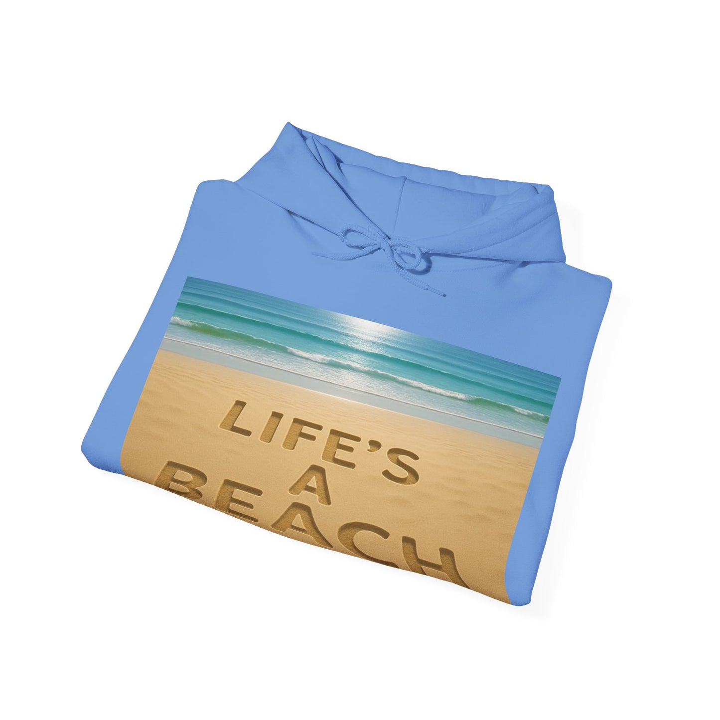 Beach Vibes Sweatshirt, Life's a Beach Hoodie, Coastal Style Pullover, Summer Casual Wear, Beach Lover Gift