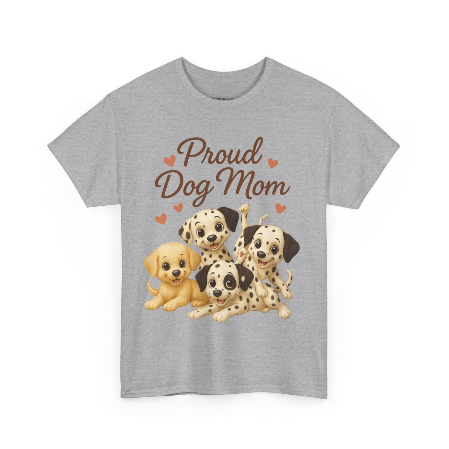 Proud Dog Mom Tee, Pet Lover Shirt, Dog Parent Gift, Birthday Gift for Dog Owners, Animal Lover Fashion, Cute Dog Graphic Tee