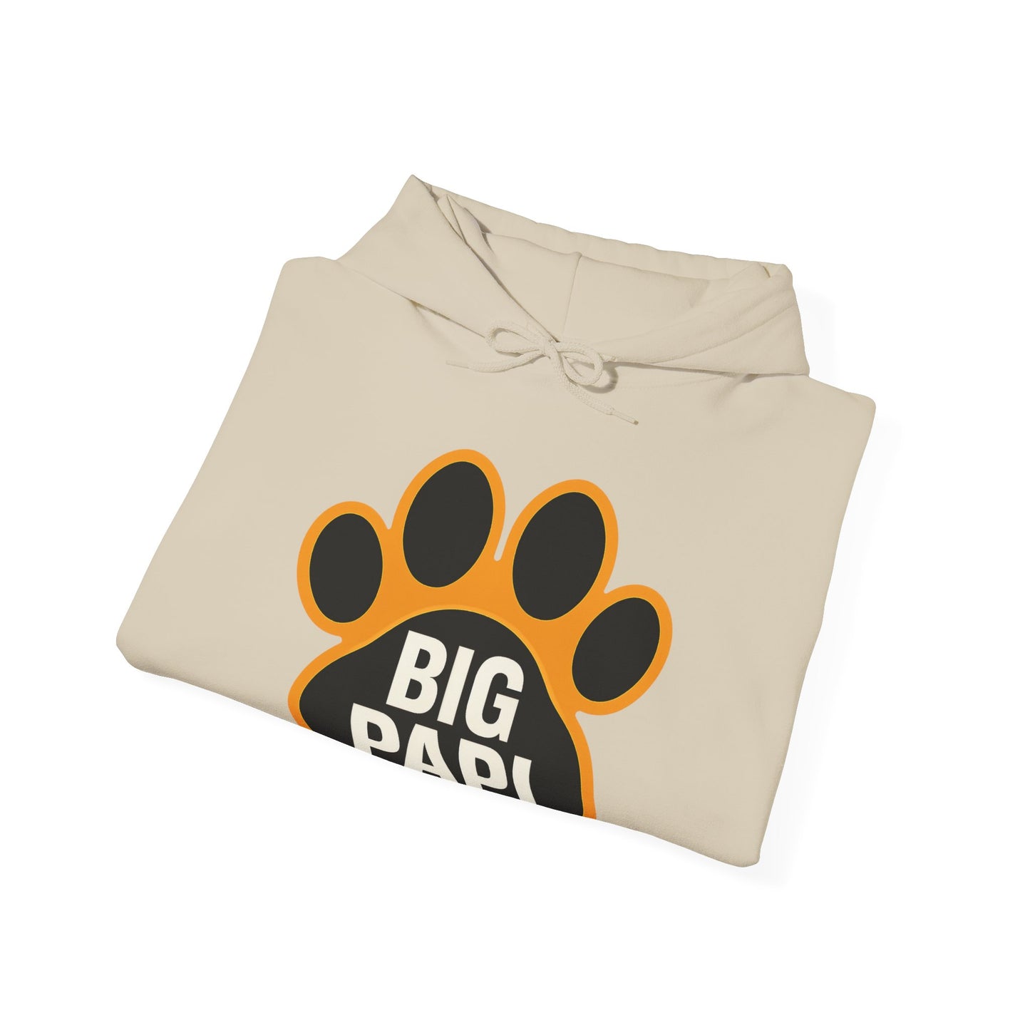 Big Papi Unisex Hoodie, Cute Pet Lover Gift, Cozy Sweatshirt for Dads, Animal Lover Apparel, Perfect for Father's Day