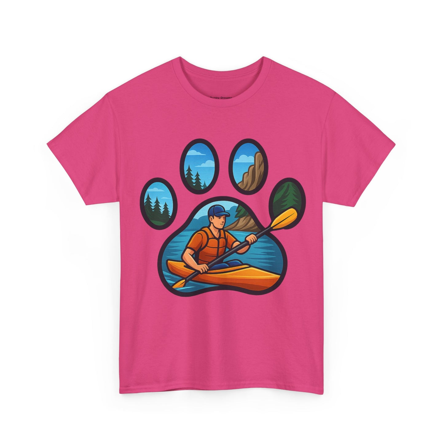Adventure Kayaking Graphic Tee for Outdoor Lovers, Unisex Cotton Shirt, Nature Lovers Gift, Camping Apparel, Wildlife Design T-Shirt