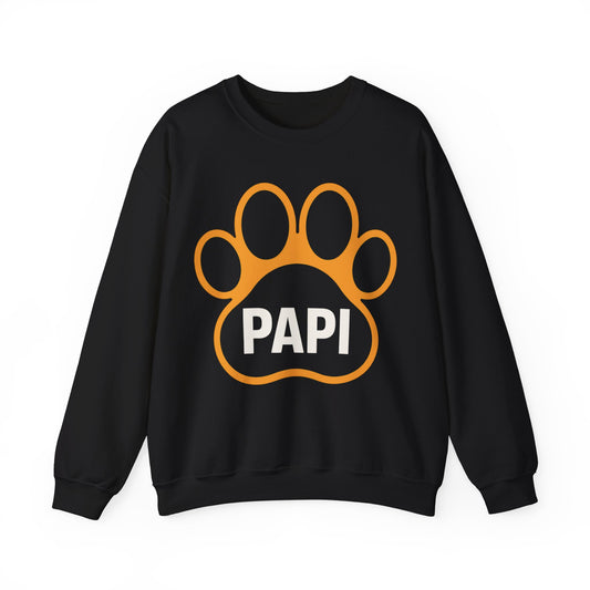 Paw Print Unisex Sweatshirt for Pet Lovers, Cozy Gift for Dog Moms, Birthday Gift, Animal Lover Apparel, Cute Pet Owner Crewneck