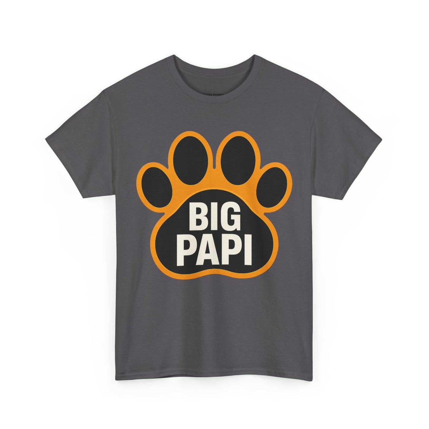 Big Papi Unisex Heavy Cotton Tee, Funny Animal Lover Shirt, Pet Parent Gift, Casual Wear, Birthday Apparel
