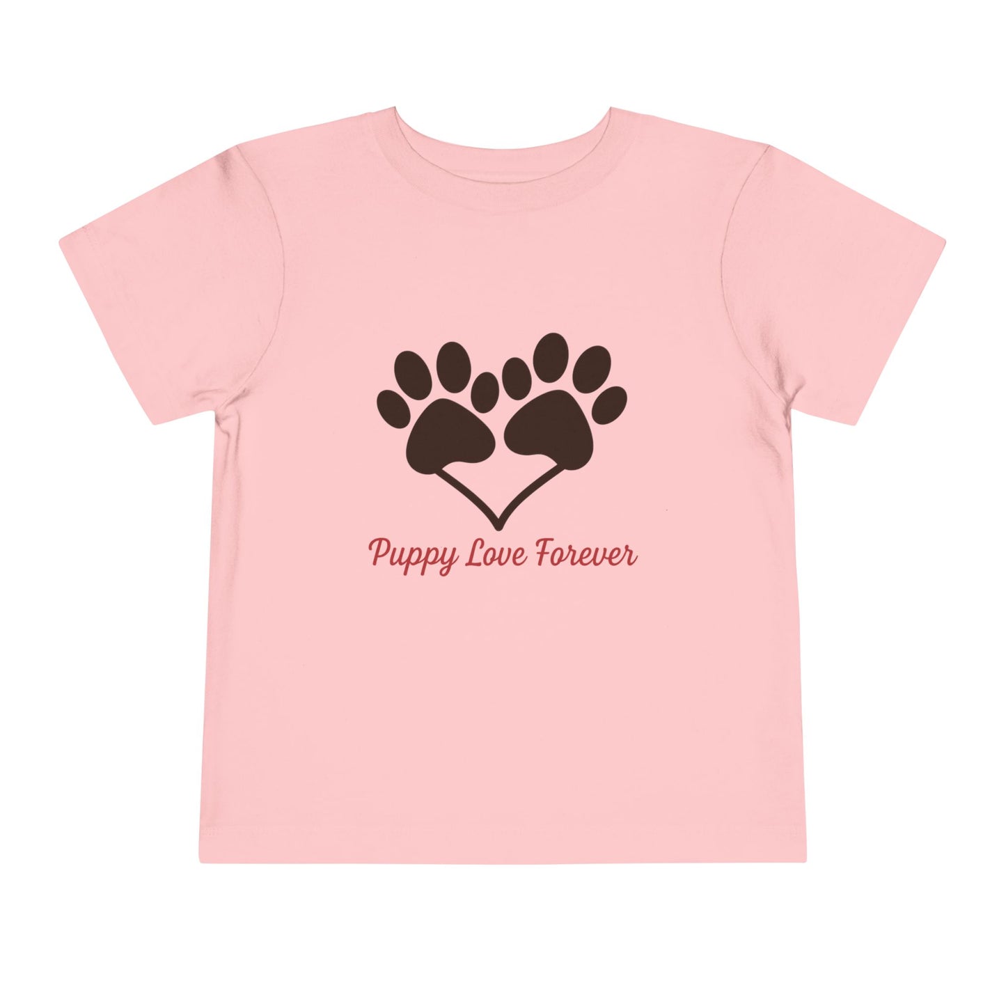Puppy Love Toddler Tee | Cute Pet Shirt, Kids Dog Lover Gift, Summer Outfit, Animal Lover Apparel, Playful T-Shirt