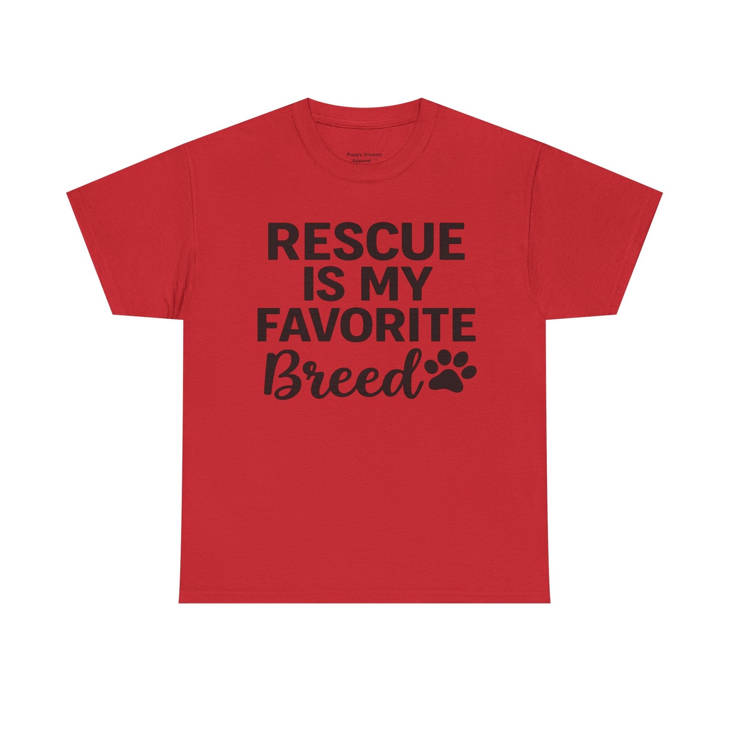 Rescue Dog Appreciation Tee, Unisex Heavy Cotton Shirt, Animal Lover Gift, Pet Adoption Shirt, Dog Rescue Awareness T-Shirt