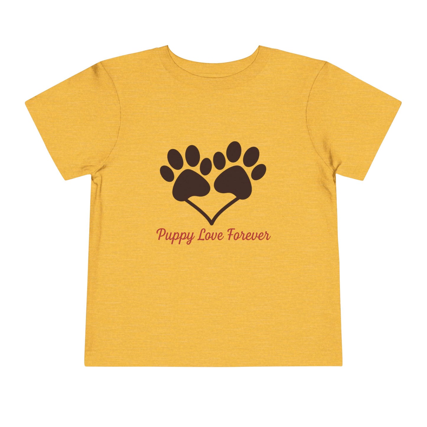 Puppy Love Toddler Tee | Cute Pet Shirt, Kids Dog Lover Gift, Summer Outfit, Animal Lover Apparel, Playful T-Shirt