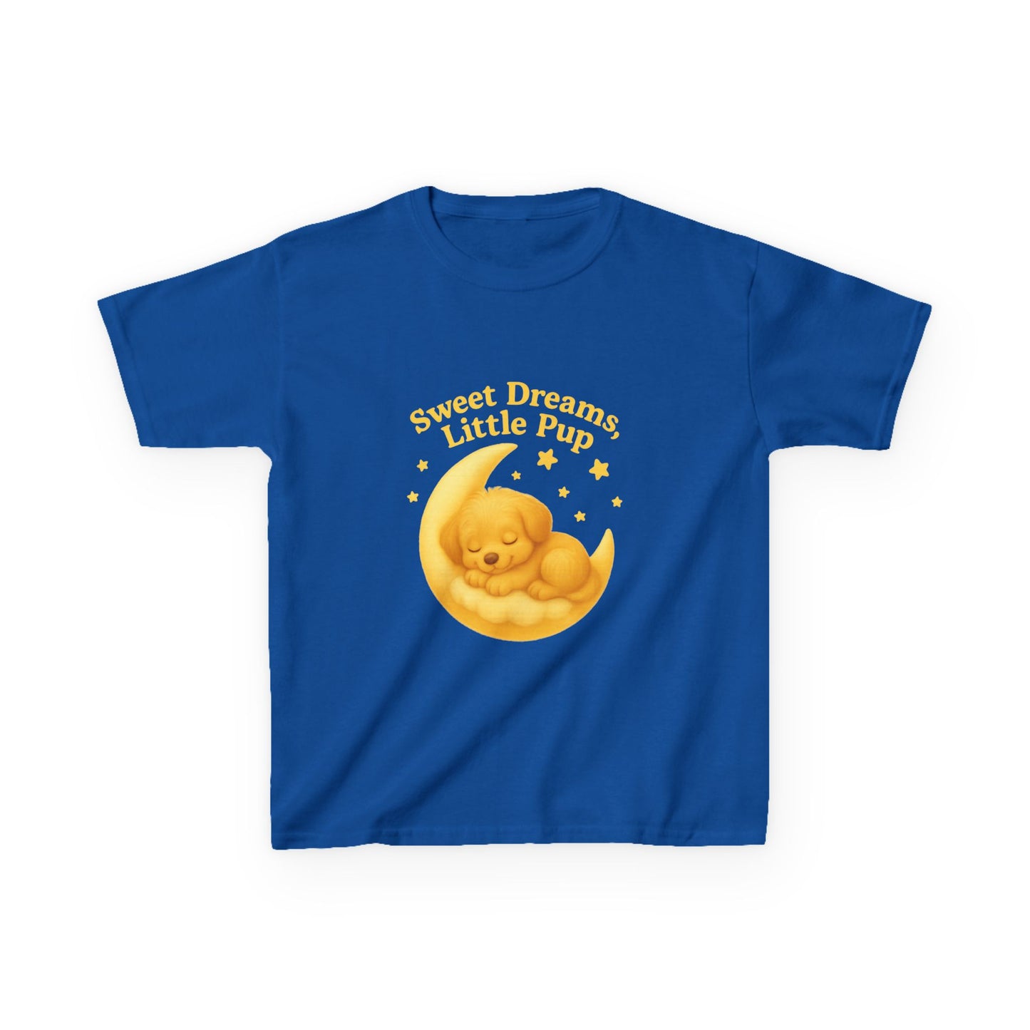 Sweet Dreams Little Pup Kids Tee, Cute Dog T-Shirt, Puppy Lover Gift, Kids Sleepwear, Animal Lover Apparel, Adorable Childrens Shirt