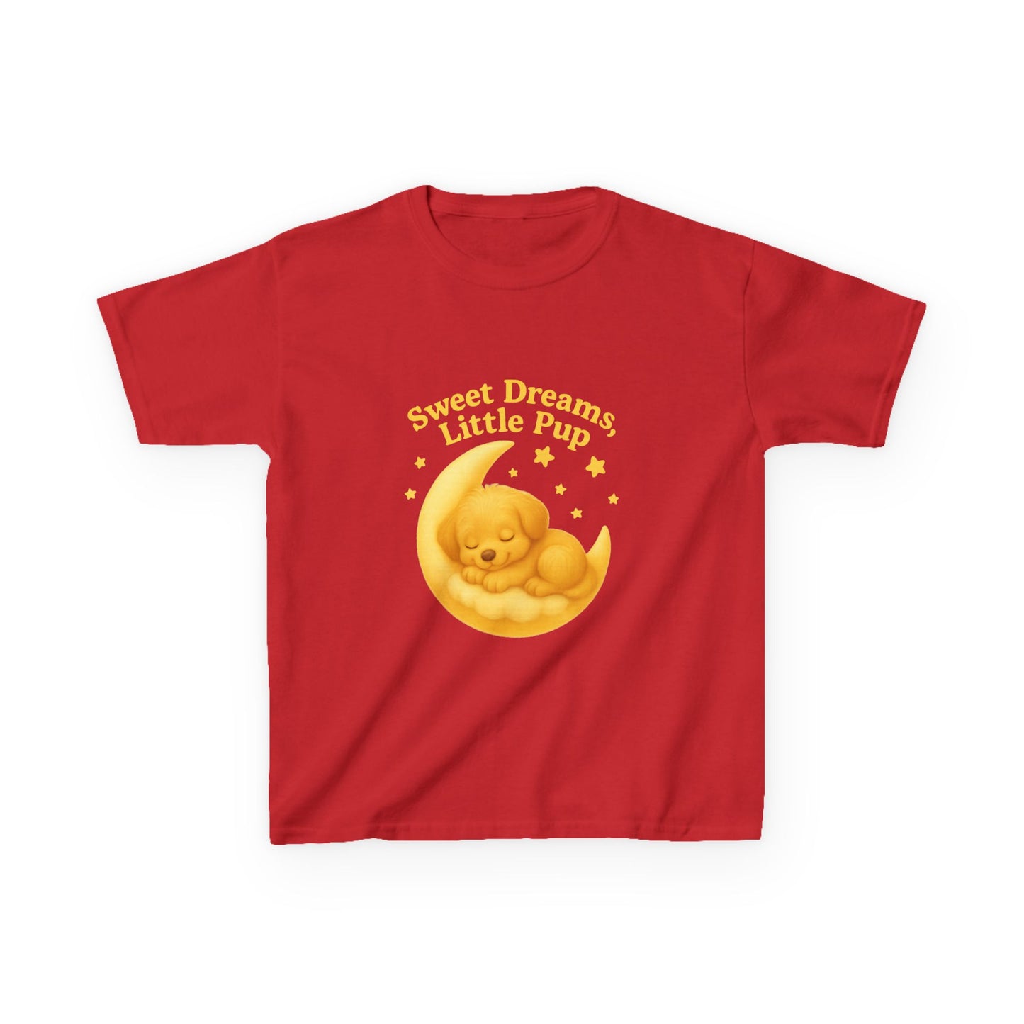 Sweet Dreams Little Pup Kids Tee, Cute Dog T-Shirt, Puppy Lover Gift, Kids Sleepwear, Animal Lover Apparel, Adorable Childrens Shirt