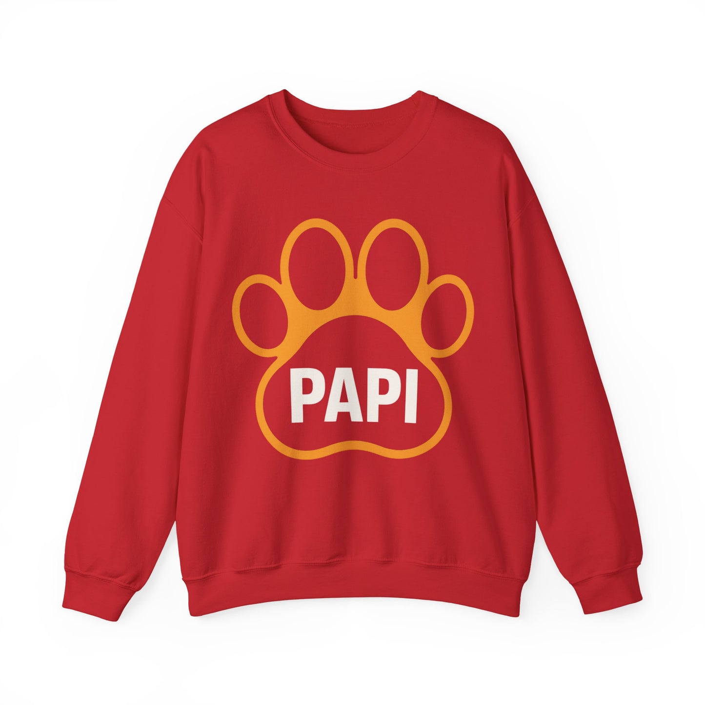 Paw Print Unisex Sweatshirt for Pet Lovers, Cozy Gift for Dog Moms, Birthday Gift, Animal Lover Apparel, Cute Pet Owner Crewneck