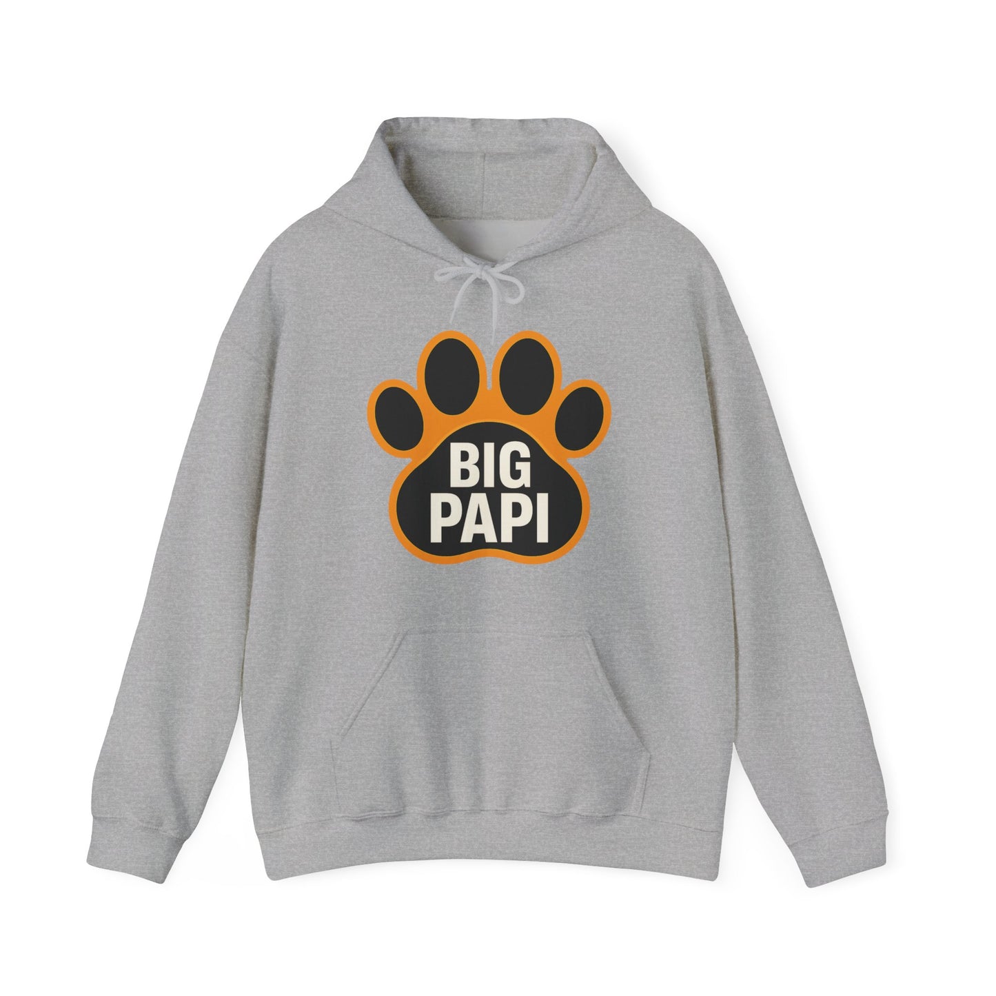 Big Papi Unisex Hoodie, Cute Pet Lover Gift, Cozy Sweatshirt for Dads, Animal Lover Apparel, Perfect for Father's Day