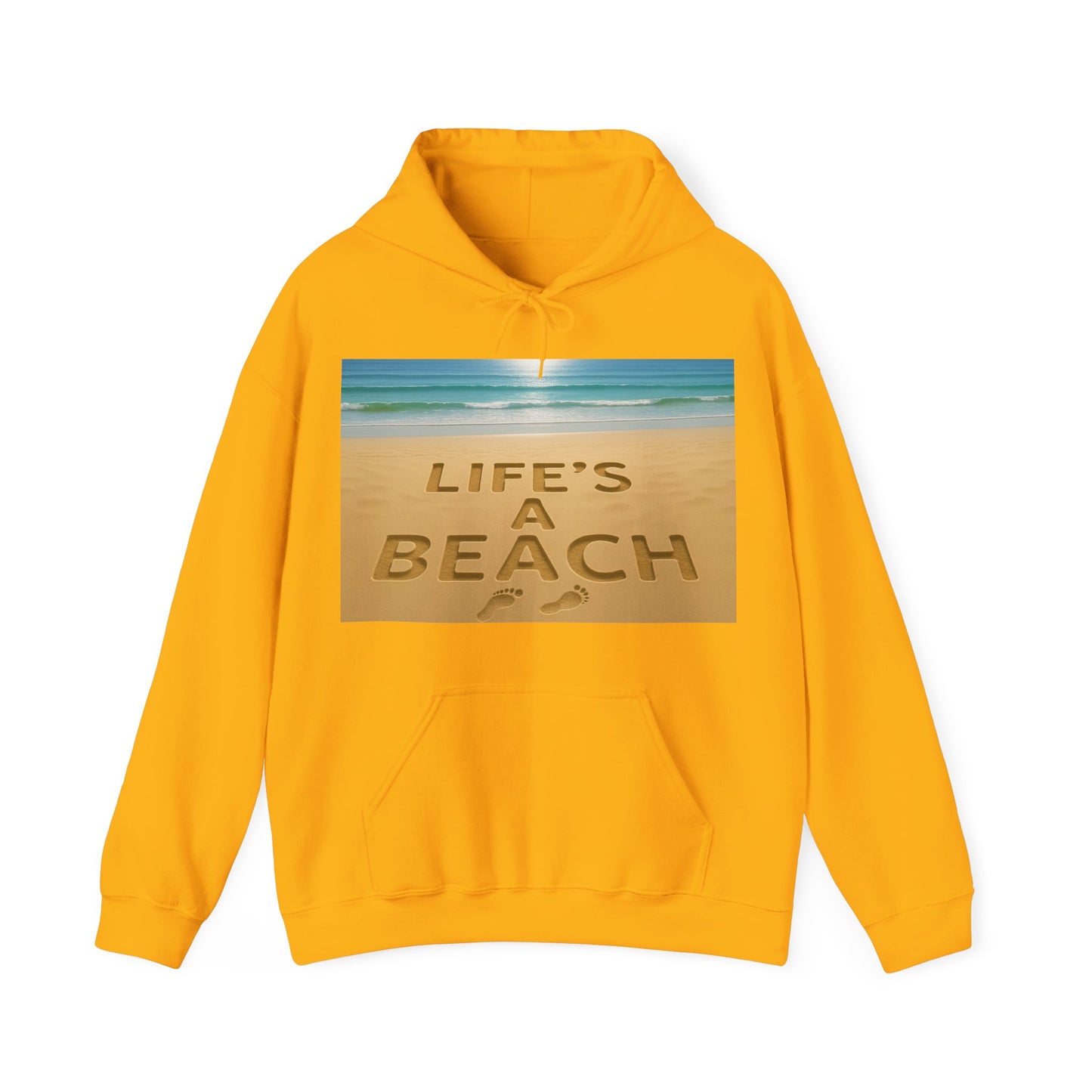 Beach Vibes Sweatshirt, Life's a Beach Hoodie, Coastal Style Pullover, Summer Casual Wear, Beach Lover Gift
