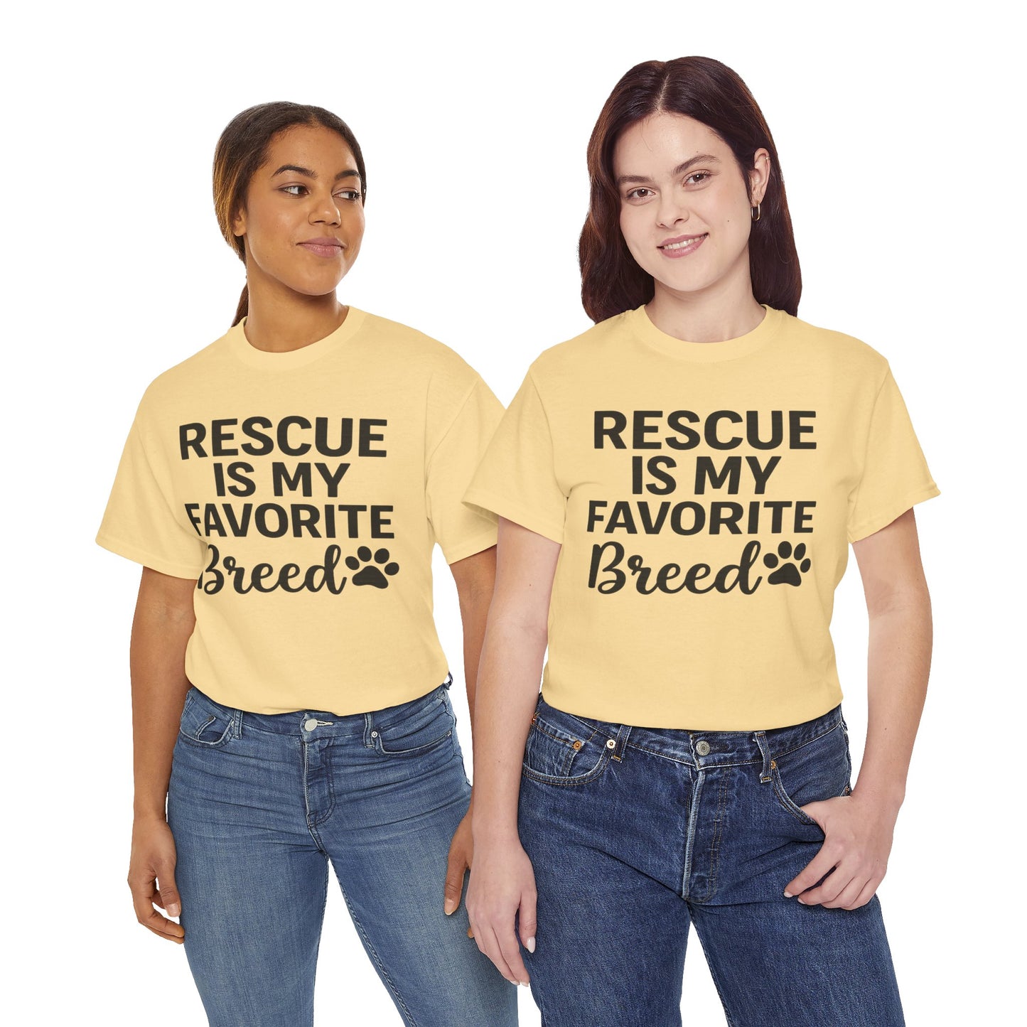 Rescue Dog Appreciation Tee, Unisex Heavy Cotton Shirt, Animal Lover Gift, Pet Adoption Shirt, Dog Rescue Awareness T-Shirt