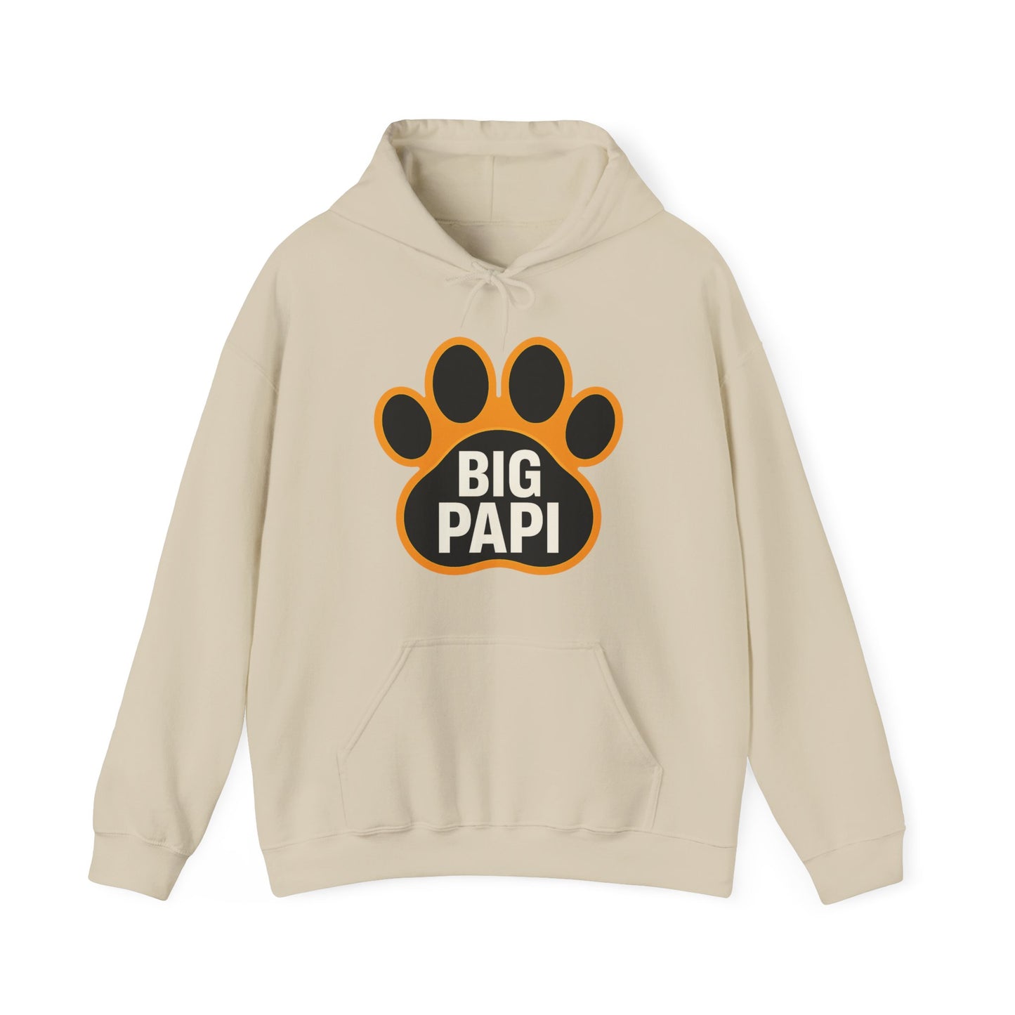 Big Papi Unisex Hoodie, Cute Pet Lover Gift, Cozy Sweatshirt for Dads, Animal Lover Apparel, Perfect for Father's Day