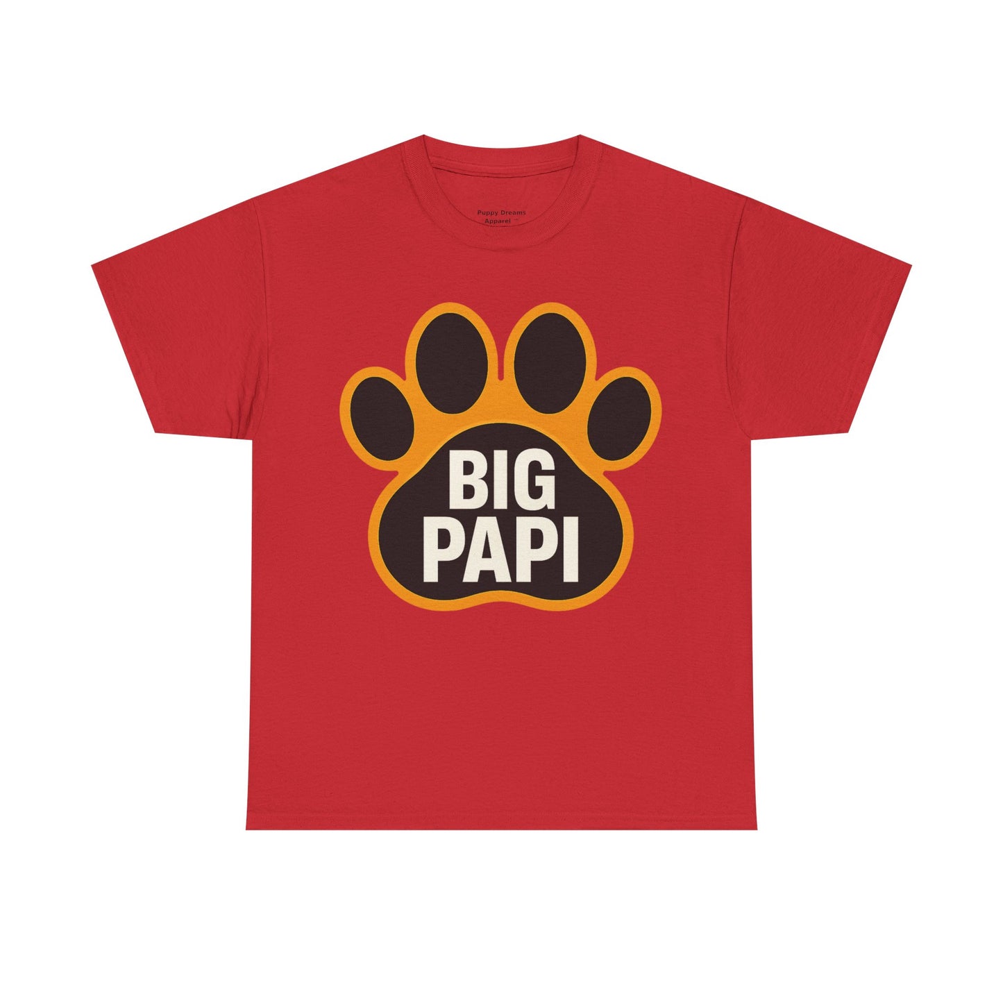 Big Papi Unisex Heavy Cotton Tee, Funny Animal Lover Shirt, Pet Parent Gift, Casual Wear, Birthday Apparel