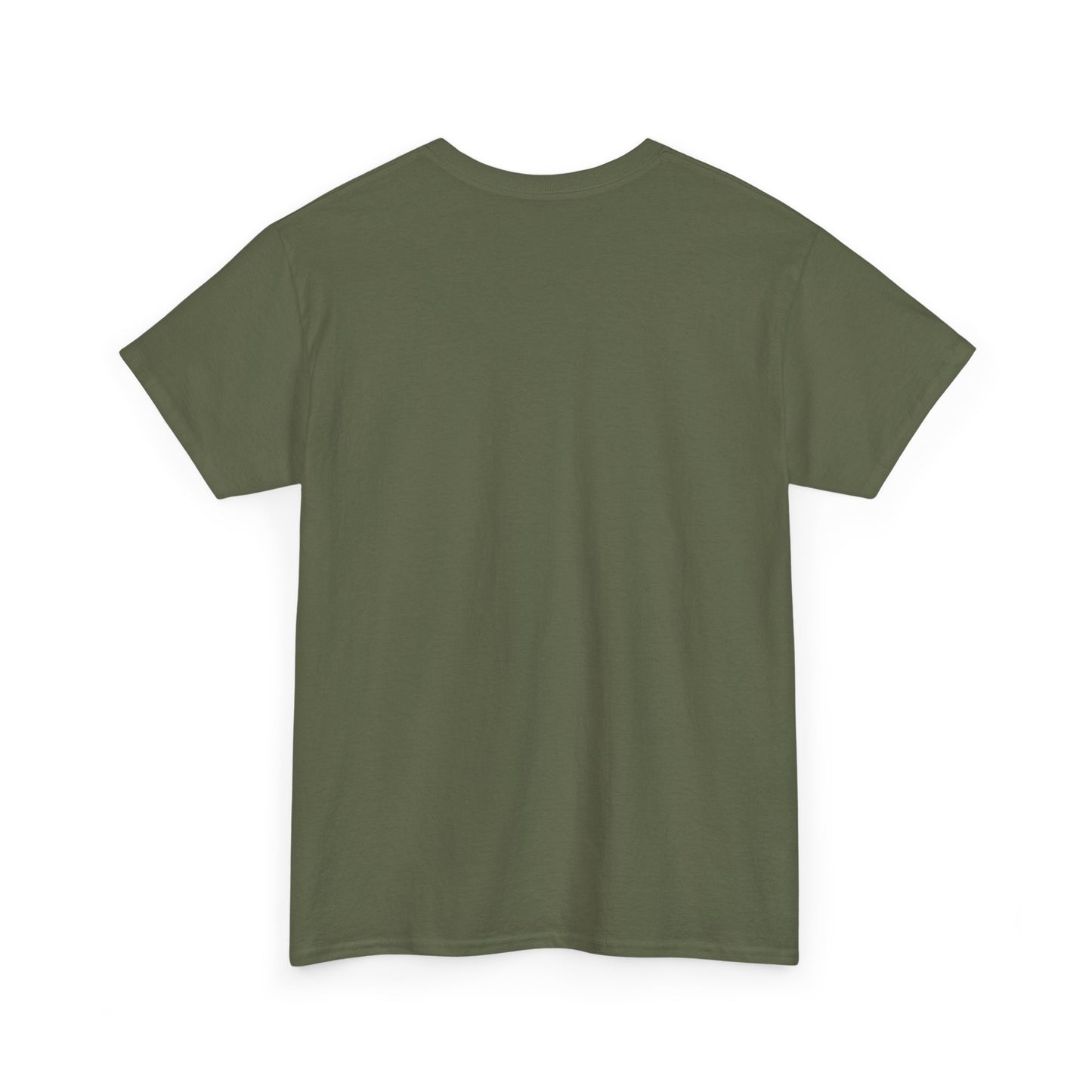 Unisex Spirit Paw Heavy Cotton Tee - Comfortable Tee for Animal Lovers, Casual Wear, Gift for Pet Owners, Everyday Style, Soft Cotton Shirt