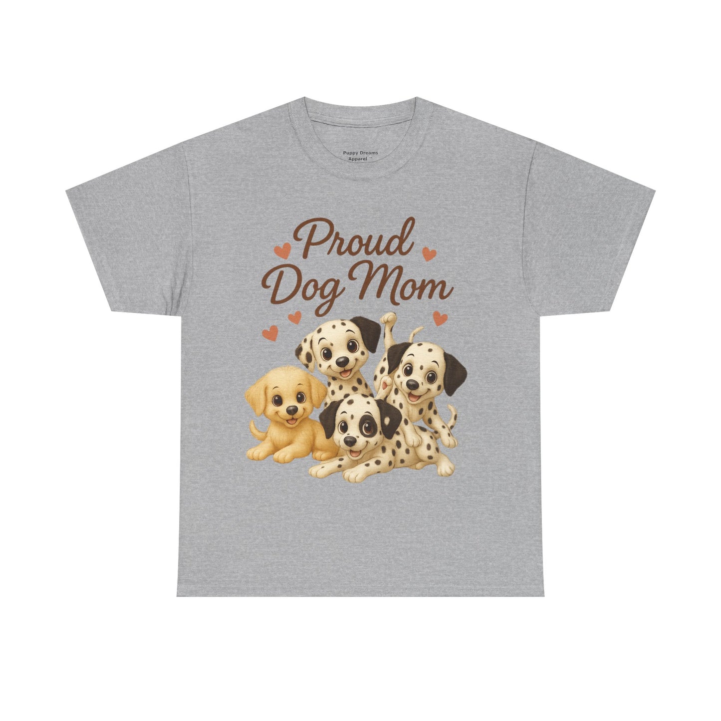 Proud Dog Mom Tee, Pet Lover Shirt, Dog Parent Gift, Birthday Gift for Dog Owners, Animal Lover Fashion, Cute Dog Graphic Tee