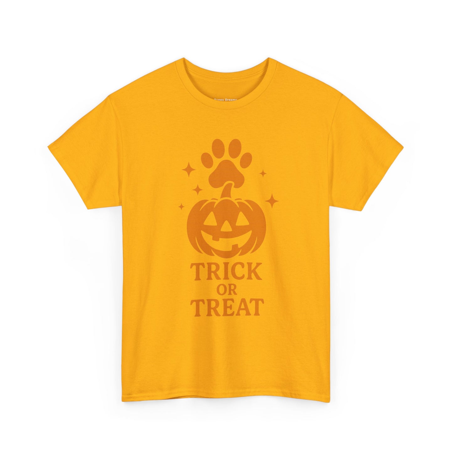 Halloween Pet Lovers Tee, Trick or Treat T-Shirt, Dog Costume Shirt, Fall Apparel, Cute Halloween Top, Gift for Animal Lovers