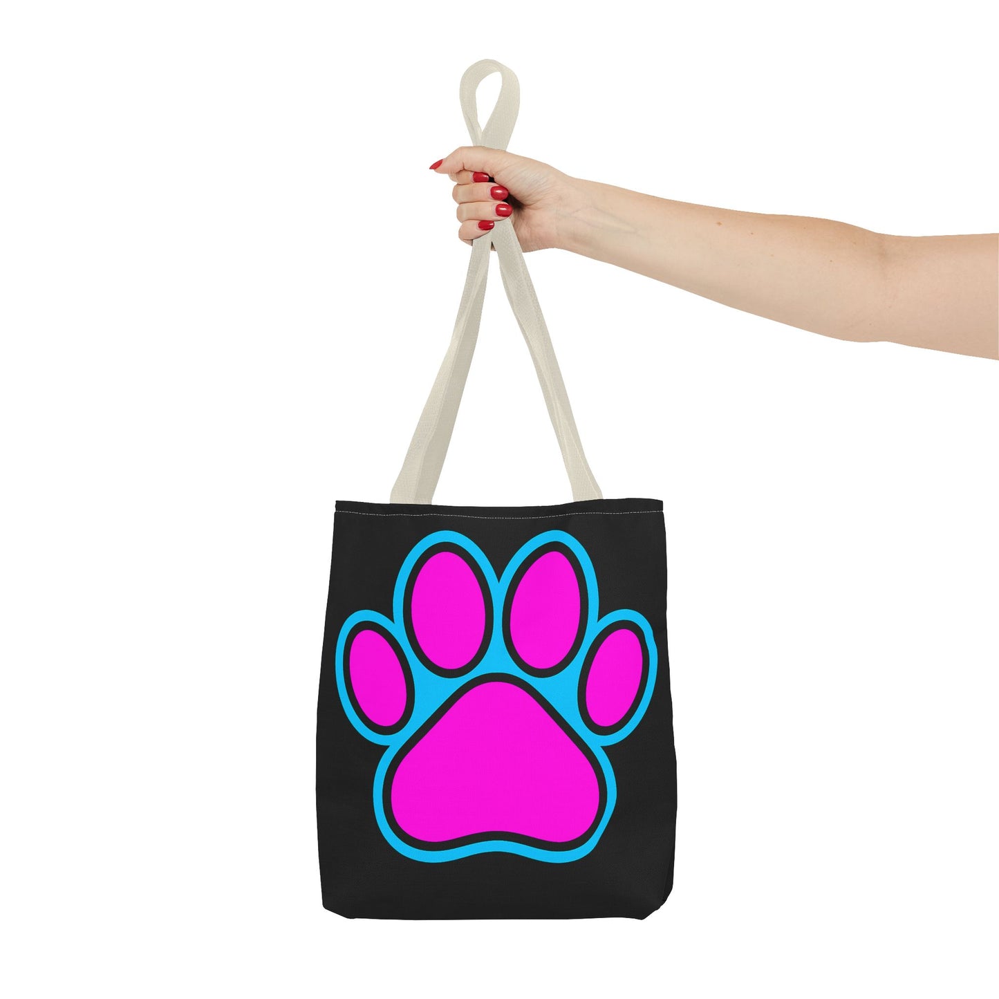 Stylish Pet Lover Tote Bag, Cute Paw Print Design, Reusable Shopping Bag, Gift for Animal Lovers, Eco-Friendly Accessory
