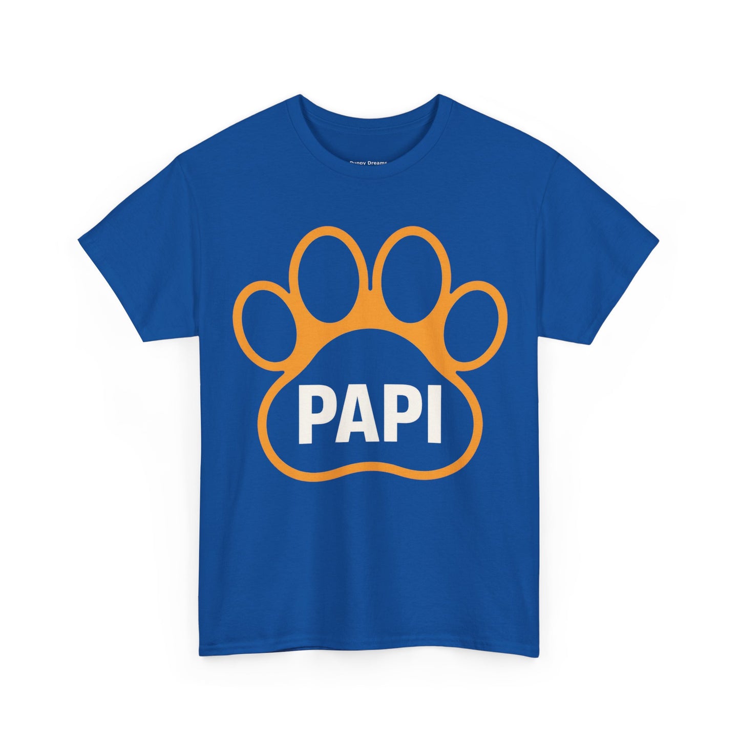 Paw Print PAPI Tee - Perfect for Dog Lovers, Gifts for Pawsome Dads, Casual Style, Pet-Themed Shirt, Unisex Cotton Top