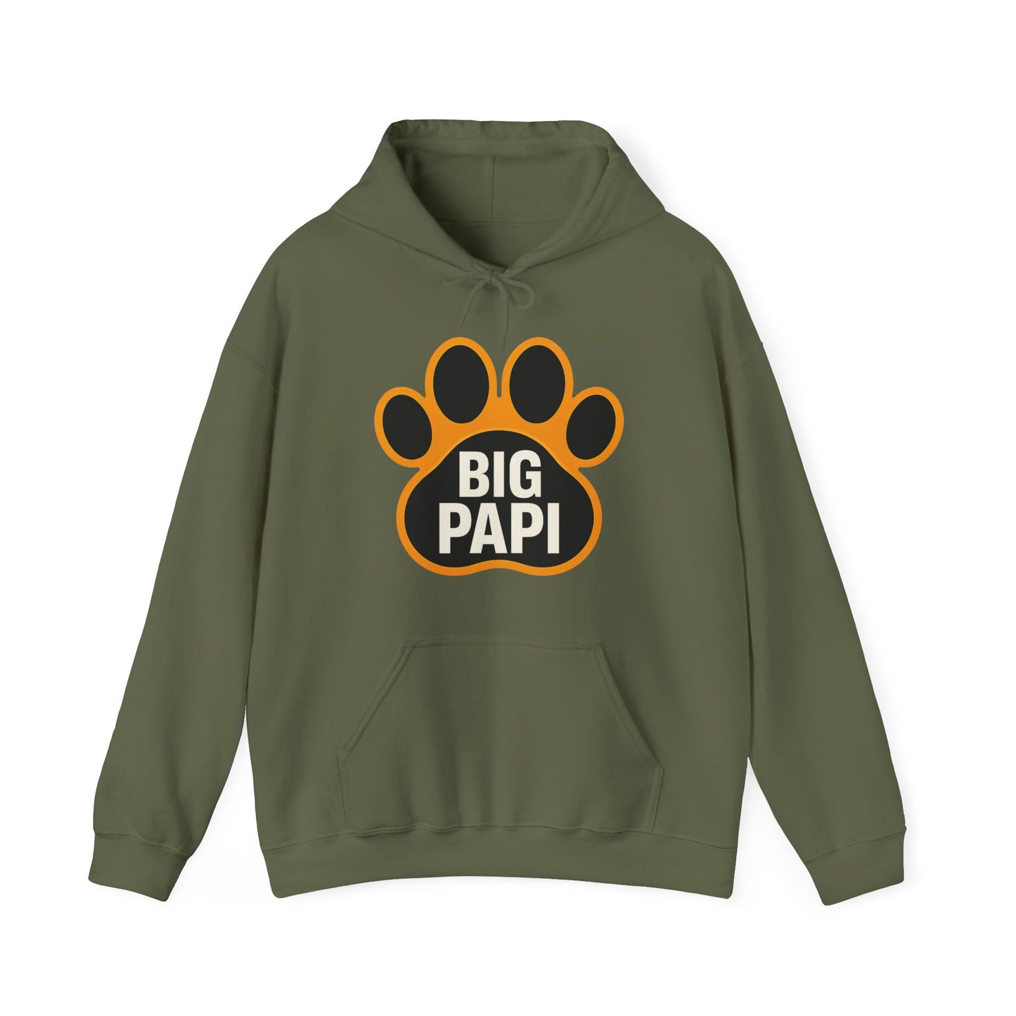 Big Papi Unisex Hoodie, Cute Pet Lover Gift, Cozy Sweatshirt for Dads, Animal Lover Apparel, Perfect for Father's Day
