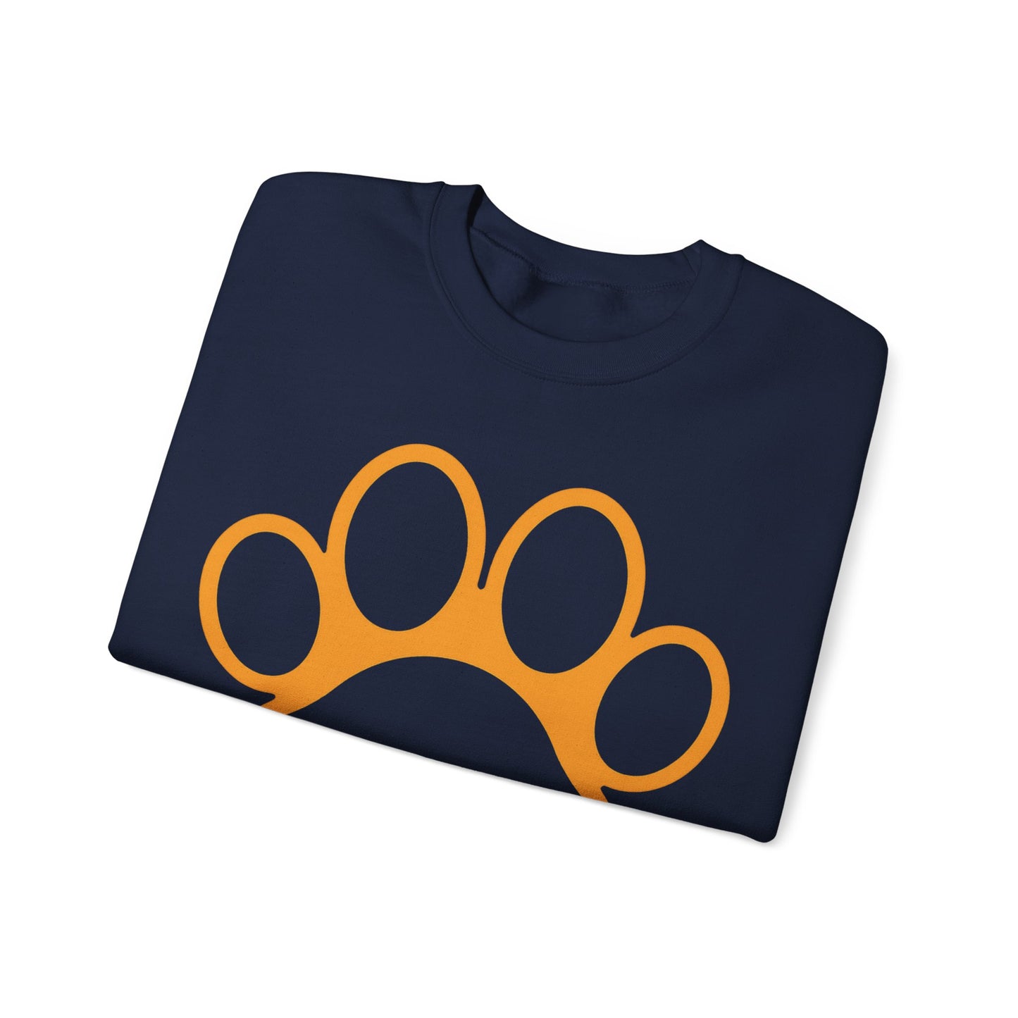Paw Print Unisex Sweatshirt for Pet Lovers, Cozy Gift for Dog Moms, Birthday Gift, Animal Lover Apparel, Cute Pet Owner Crewneck