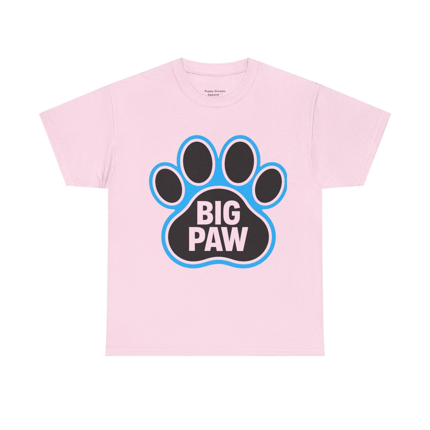 Big Paw Animal Lover Tee, Pet Owner Gift, Unisex Cotton Shirt for Dog Lovers, Cute Paw Print Tee, Casual Everyday Wear