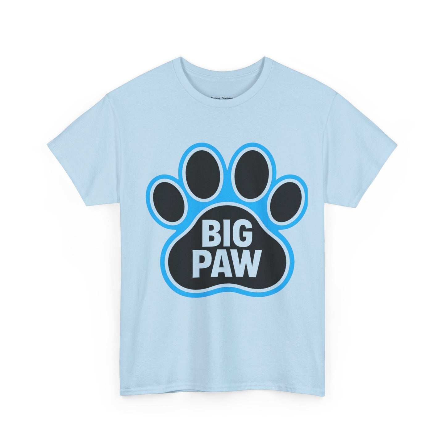 Big Paw Animal Lover Tee, Pet Owner Gift, Unisex Cotton Shirt for Dog Lovers, Cute Paw Print Tee, Casual Everyday Wear