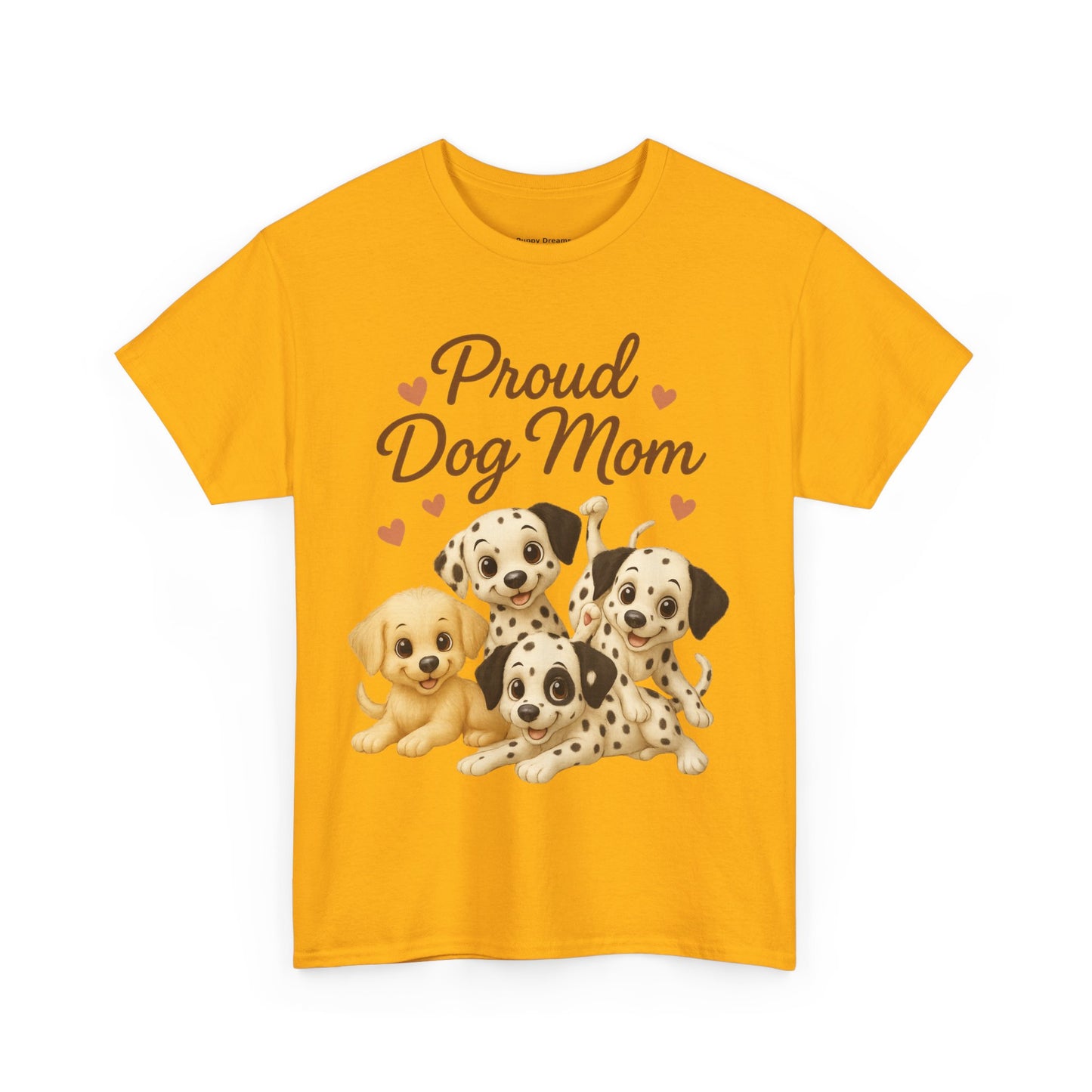 Proud Dog Mom Tee, Pet Lover Shirt, Dog Parent Gift, Birthday Gift for Dog Owners, Animal Lover Fashion, Cute Dog Graphic Tee