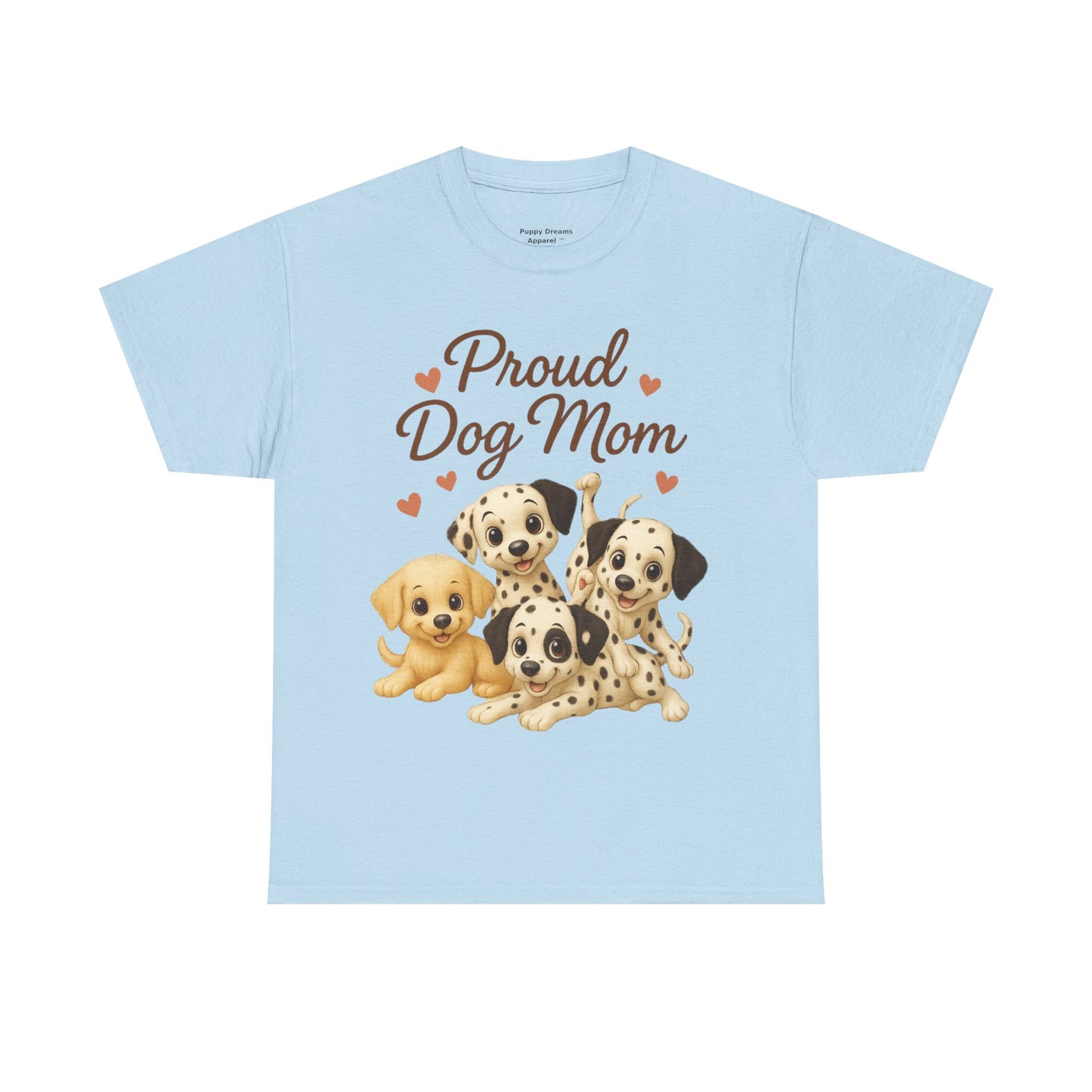 Proud Dog Mom Tee, Pet Lover Shirt, Dog Parent Gift, Birthday Gift for Dog Owners, Animal Lover Fashion, Cute Dog Graphic Tee