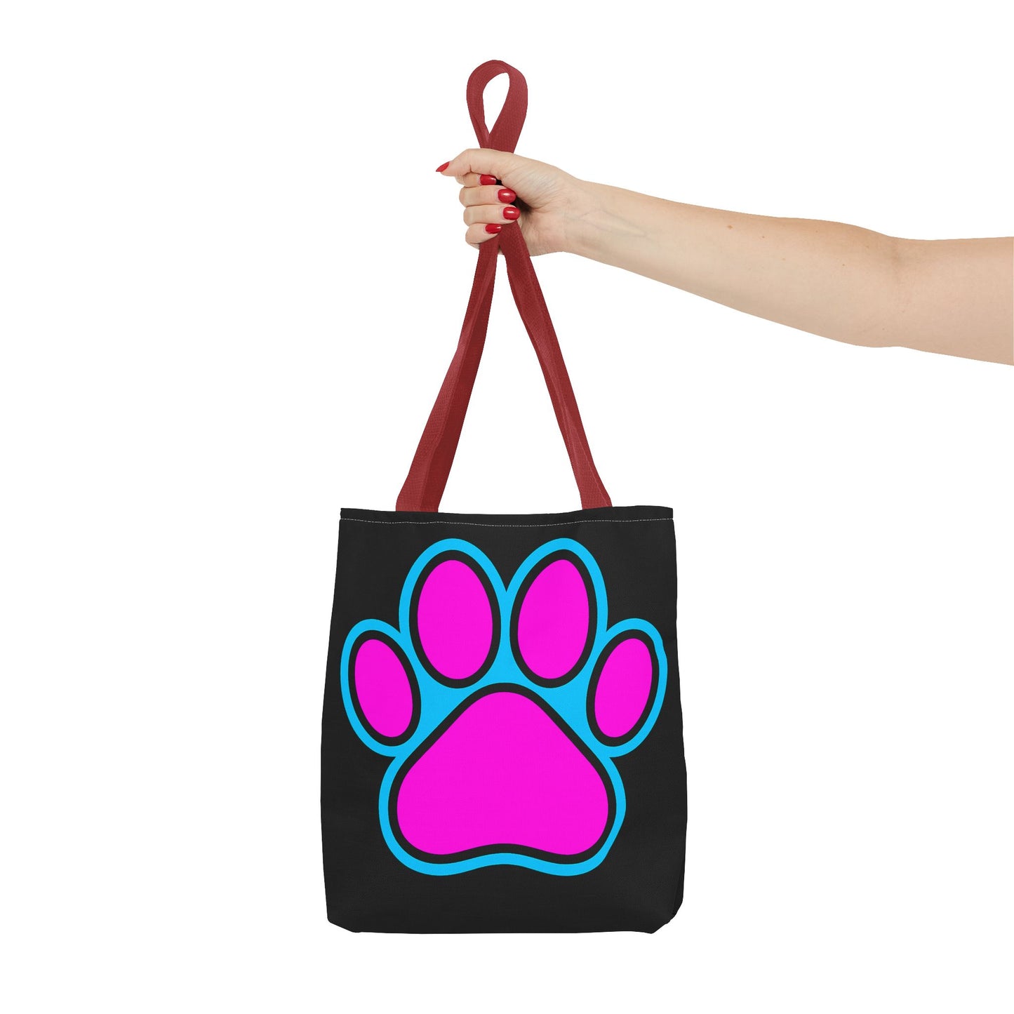 Stylish Pet Lover Tote Bag, Cute Paw Print Design, Reusable Shopping Bag, Gift for Animal Lovers, Eco-Friendly Accessory