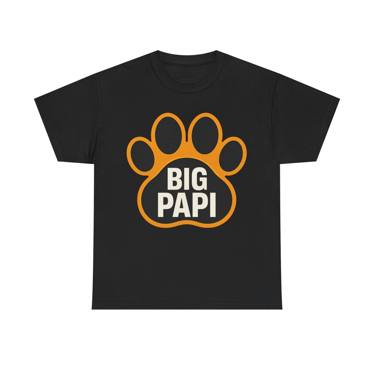 Big Papi Unisex Heavy Cotton Tee, Funny Animal Lover Shirt, Pet Parent Gift, Casual Wear, Birthday Apparel