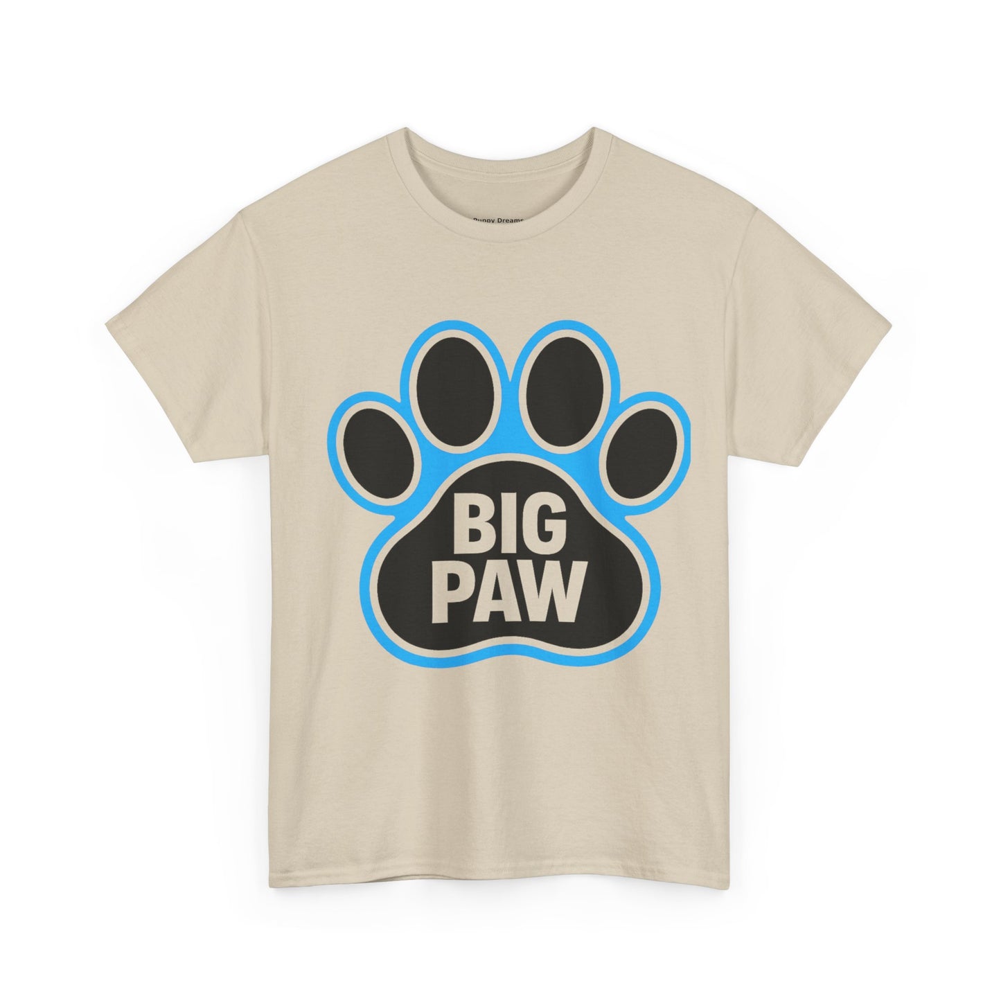 Big Paw Animal Lover Tee, Pet Owner Gift, Unisex Cotton Shirt for Dog Lovers, Cute Paw Print Tee, Casual Everyday Wear