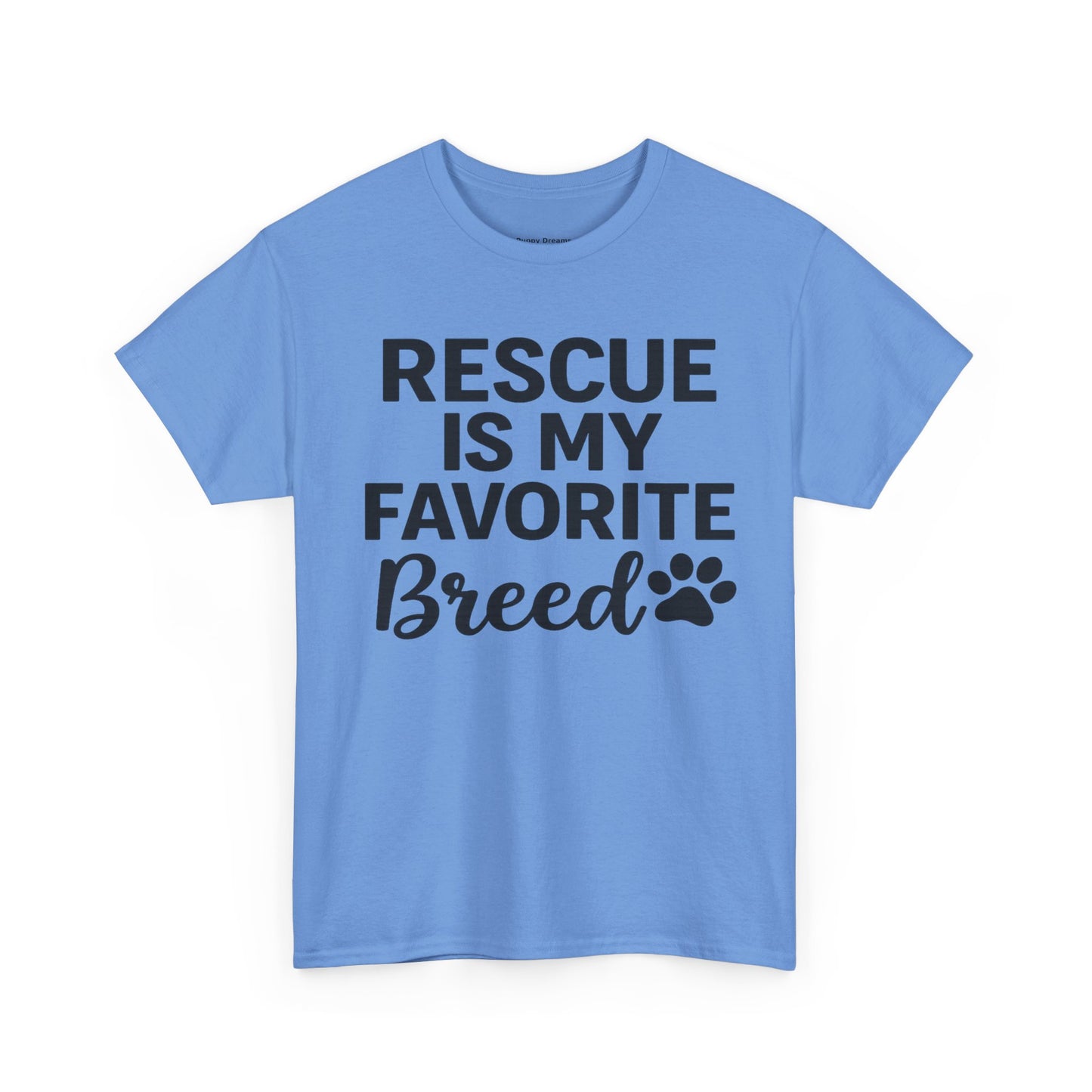 Rescue Dog Appreciation Tee, Unisex Heavy Cotton Shirt, Animal Lover Gift, Pet Adoption Shirt, Dog Rescue Awareness T-Shirt