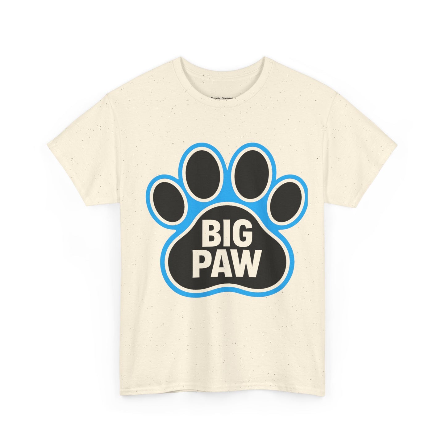 Big Paw Animal Lover Tee, Pet Owner Gift, Unisex Cotton Shirt for Dog Lovers, Cute Paw Print Tee, Casual Everyday Wear