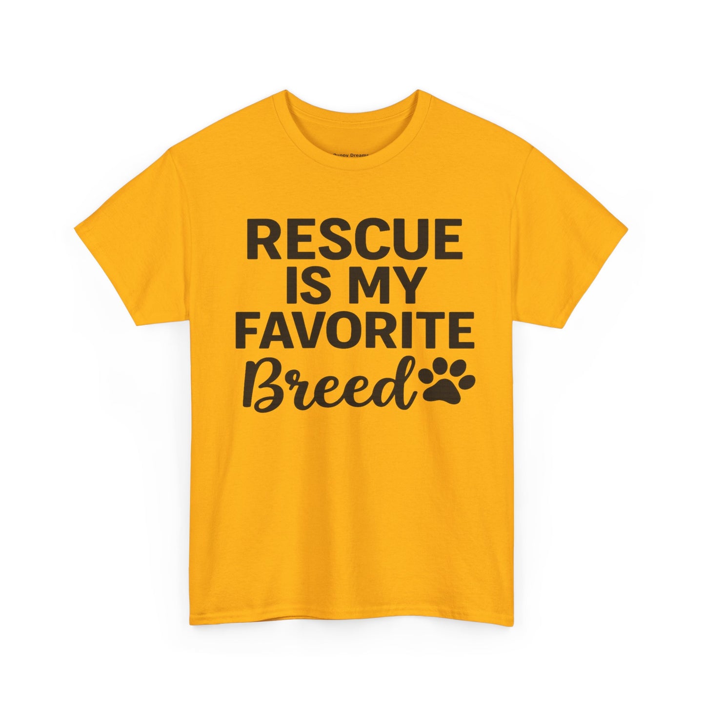 Rescue Dog Appreciation Tee, Unisex Heavy Cotton Shirt, Animal Lover Gift, Pet Adoption Shirt, Dog Rescue Awareness T-Shirt