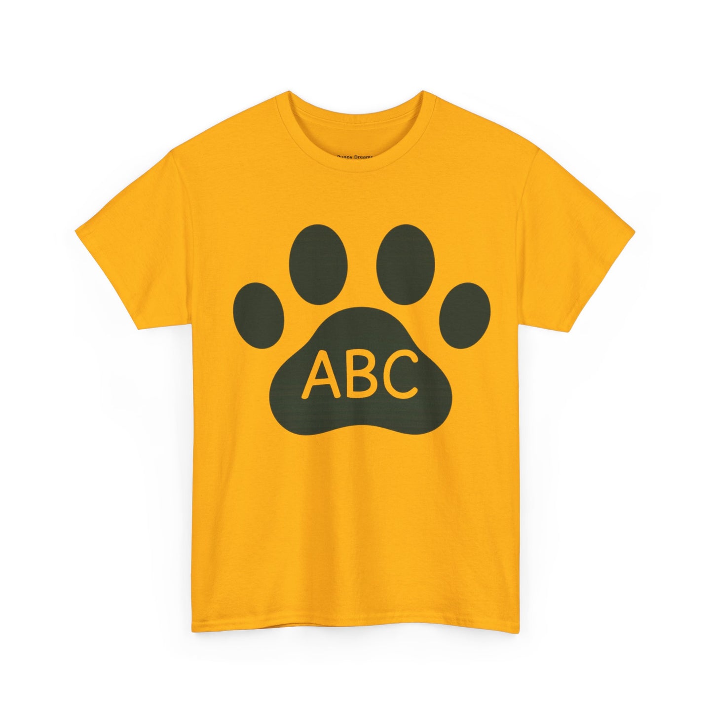 Customizable Pet Paw Print Tee, Cute Pet Lover Shirt, Unisex Cotton T-Shirt, Gift for Dog Owners, Animal Lover Apparel