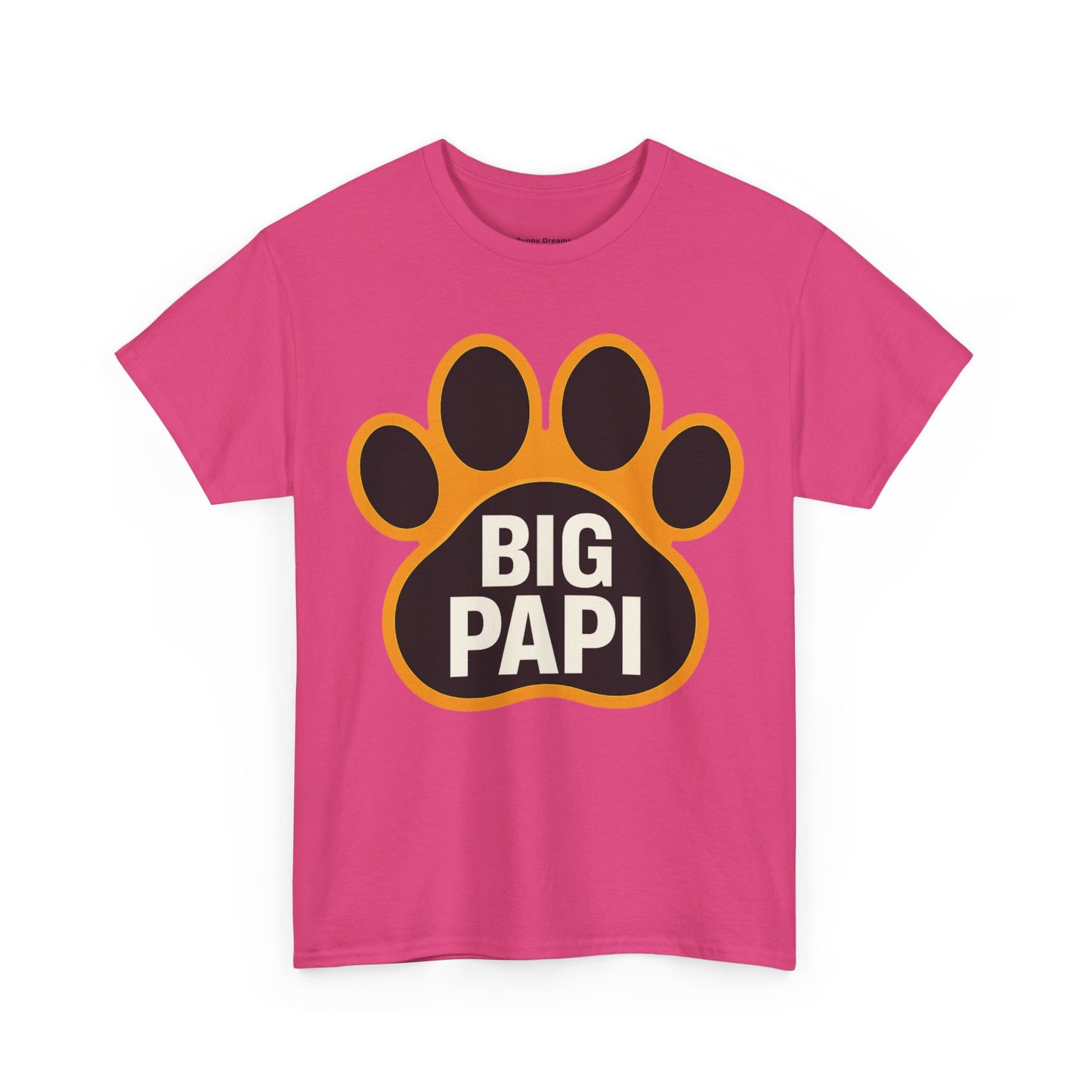 Big Papi Unisex Heavy Cotton Tee, Funny Animal Lover Shirt, Pet Parent Gift, Casual Wear, Birthday Apparel