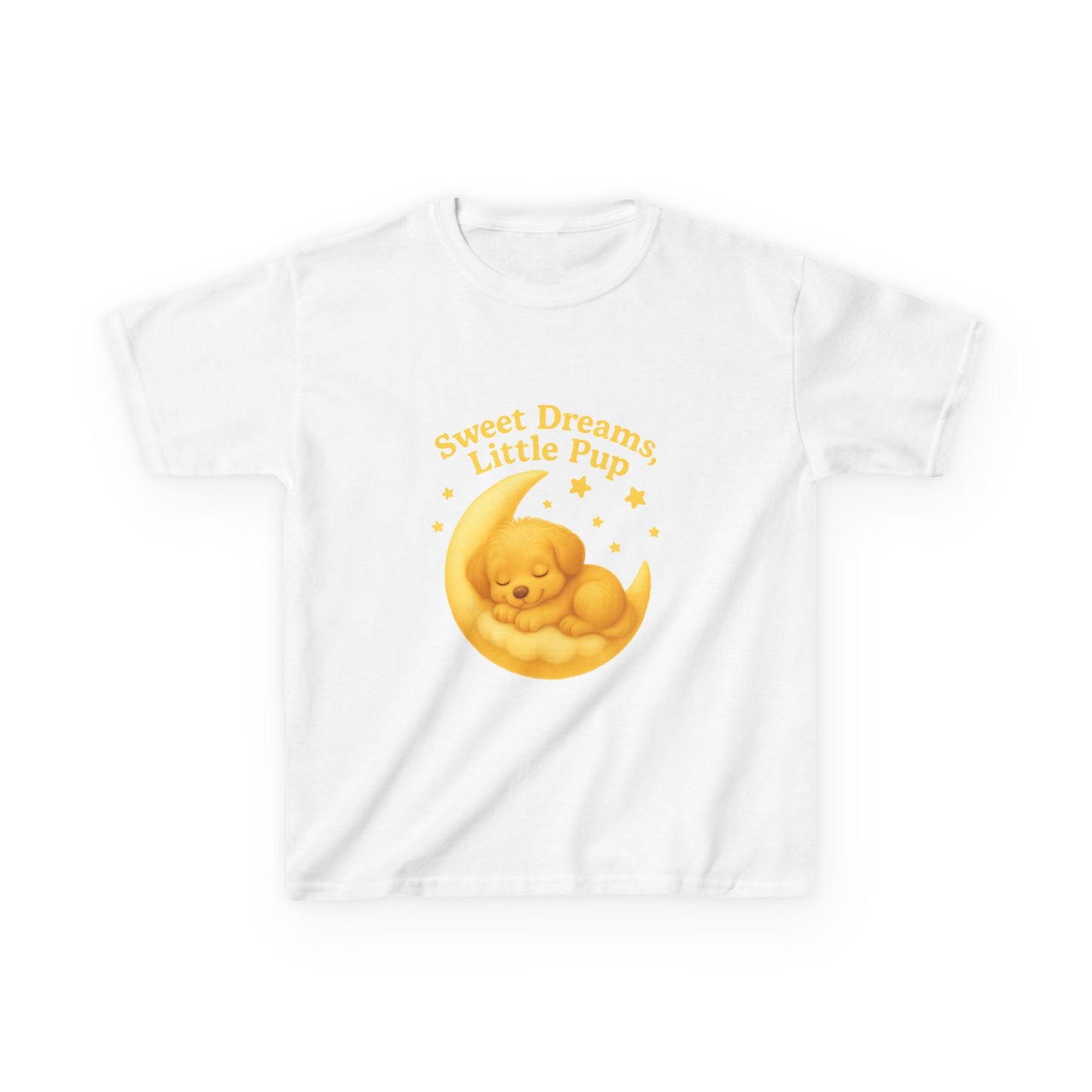 Sweet Dreams Little Pup Kids Tee, Cute Dog T-Shirt, Puppy Lover Gift, Kids Sleepwear, Animal Lover Apparel, Adorable Childrens Shirt