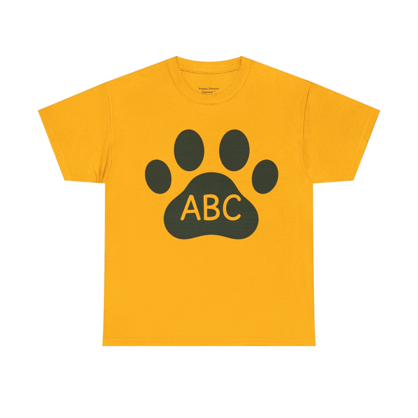 Customizable Pet Paw Print Tee, Cute Pet Lover Shirt, Unisex Cotton T-Shirt, Gift for Dog Owners, Animal Lover Apparel