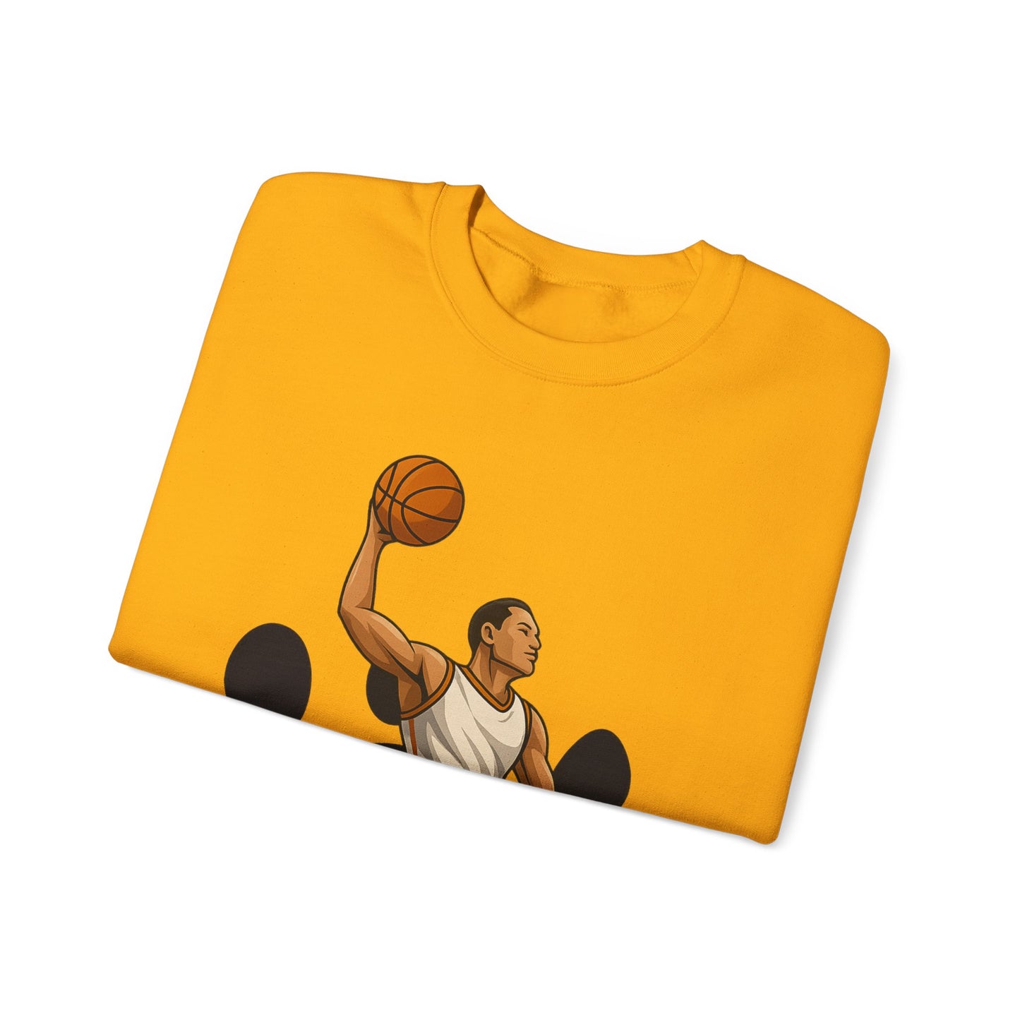 Basketball Vibes Crewneck Sweatshirt, Sports Gift, Athletic Fashion, Unisex Style, Casual Wear, Gift for Sport Lovers